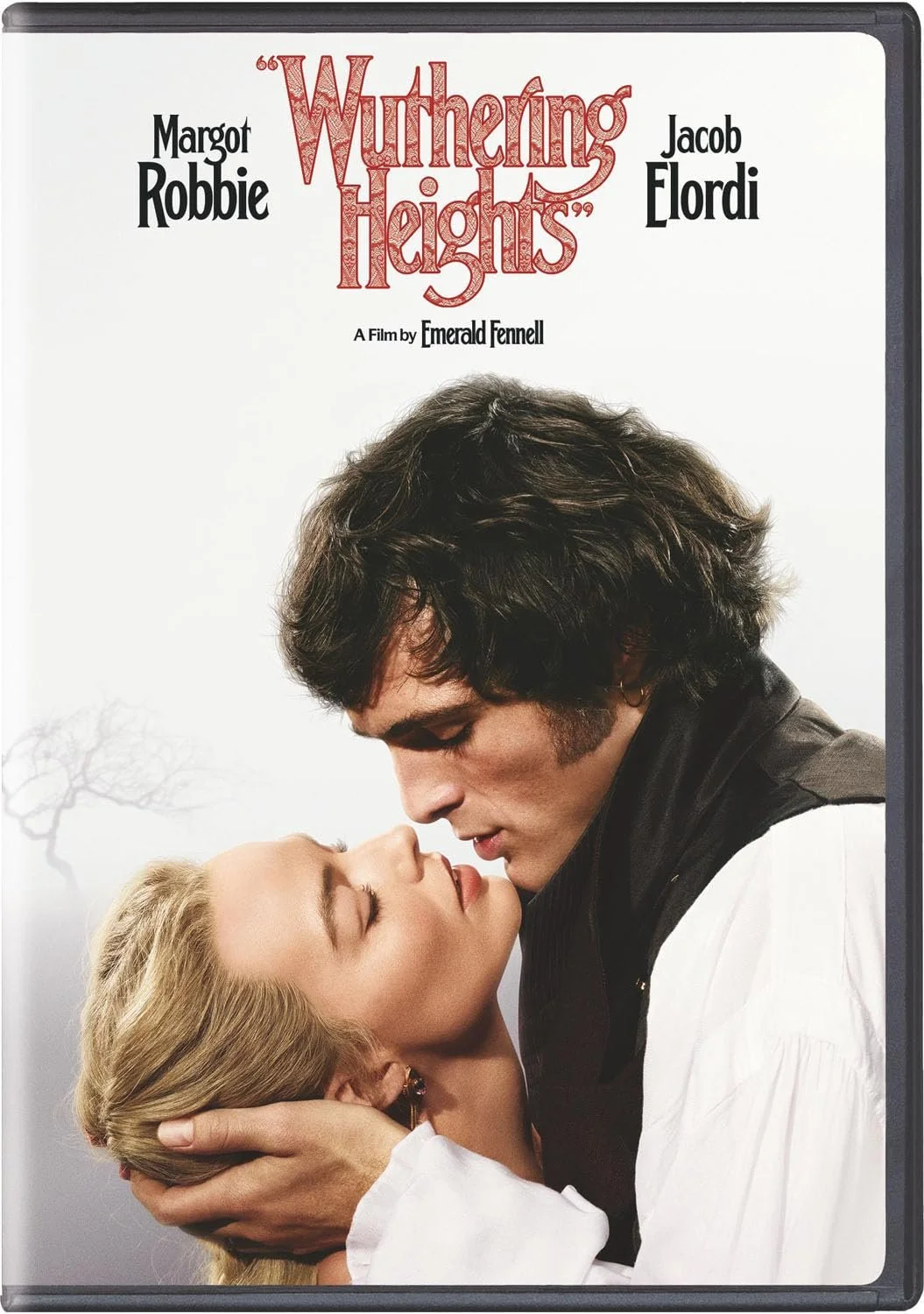 DVD cover for 'Wuthering Heights' .