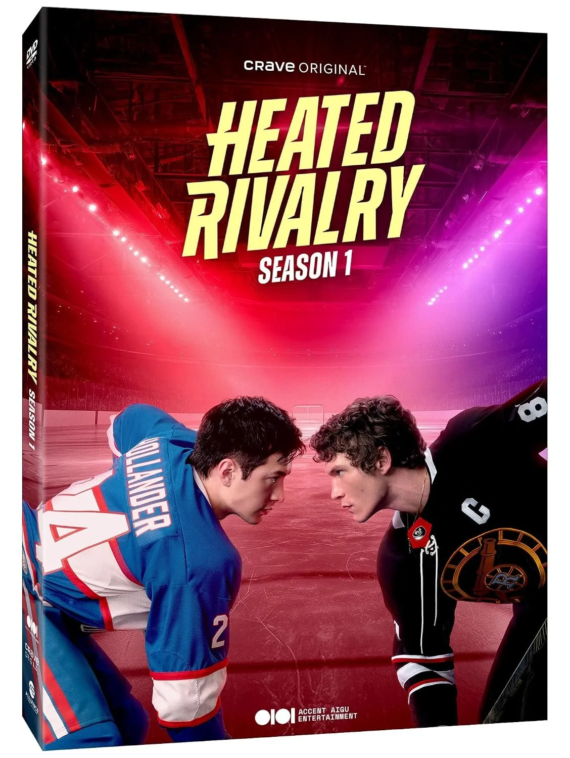 Cover of 'Heated Rivalry' season 1 DVD.