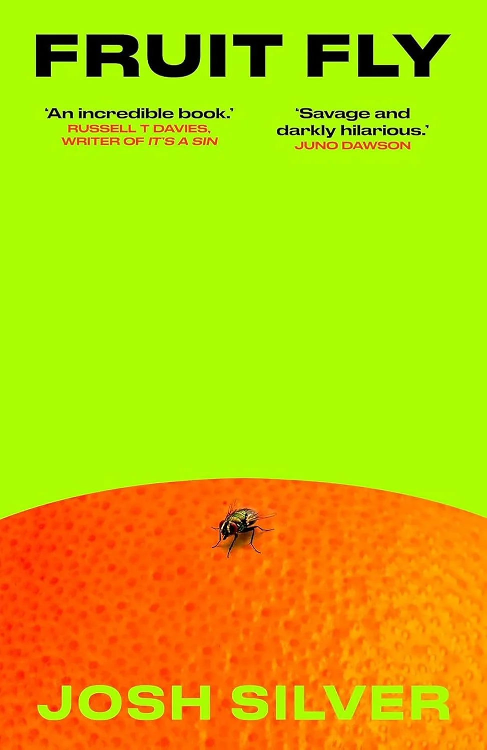Cover of the book "Fruit Fly" by Josh Silver.