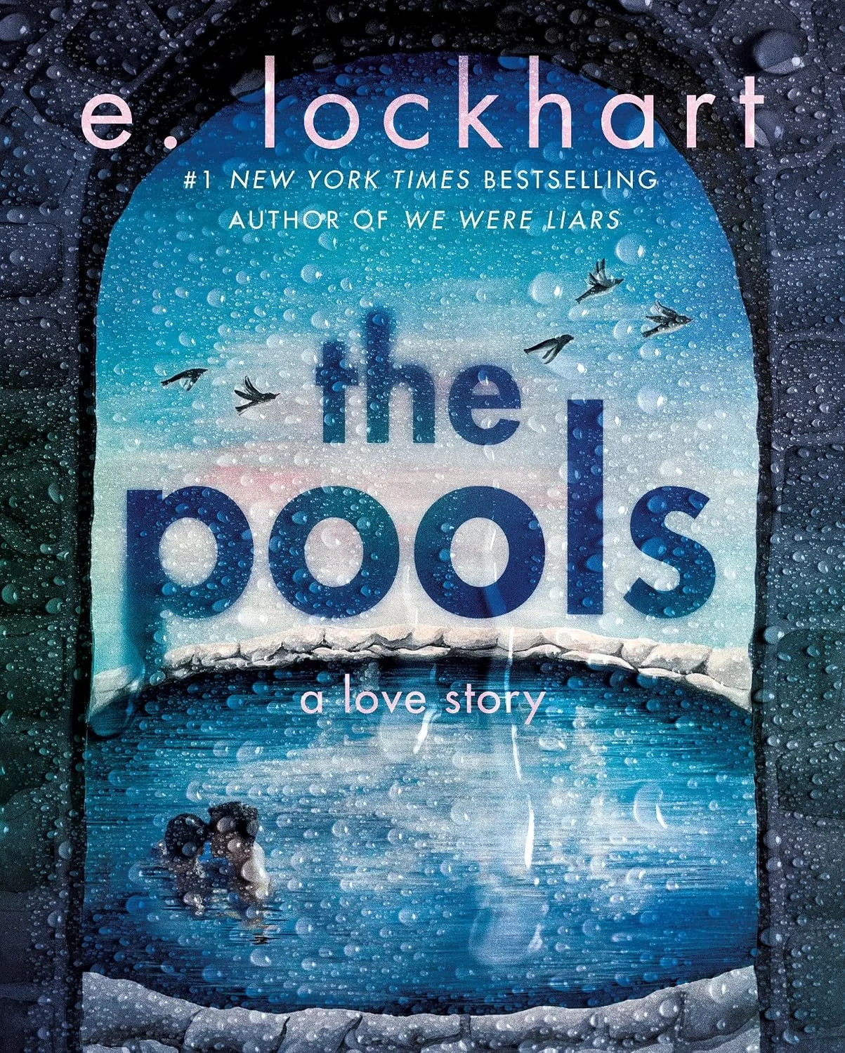 Cover of 'The Pools: a love story' book by E. Lockhart.