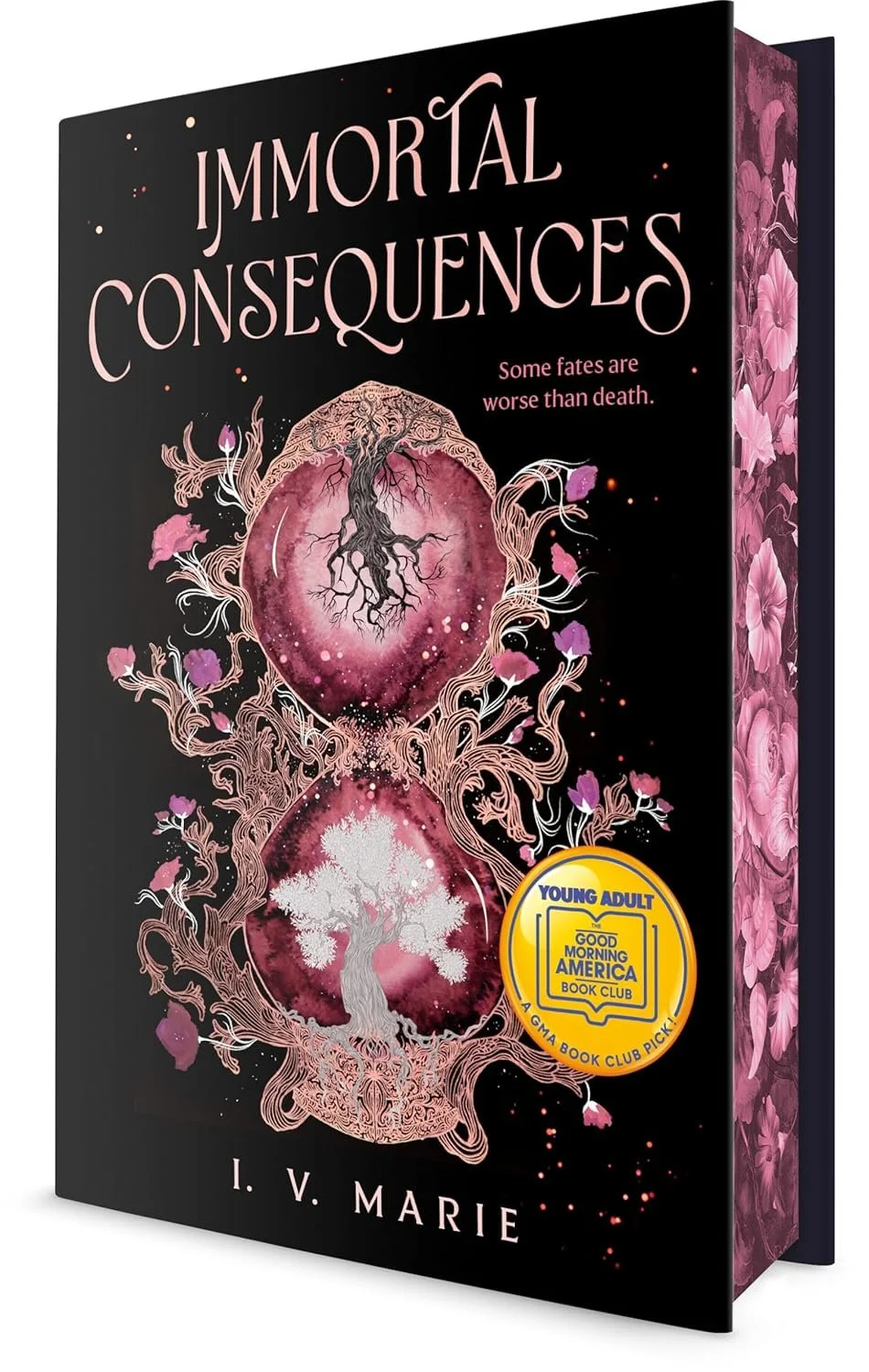 Cover of the book titled 'Immortal Consequences' by I. V. Marie.