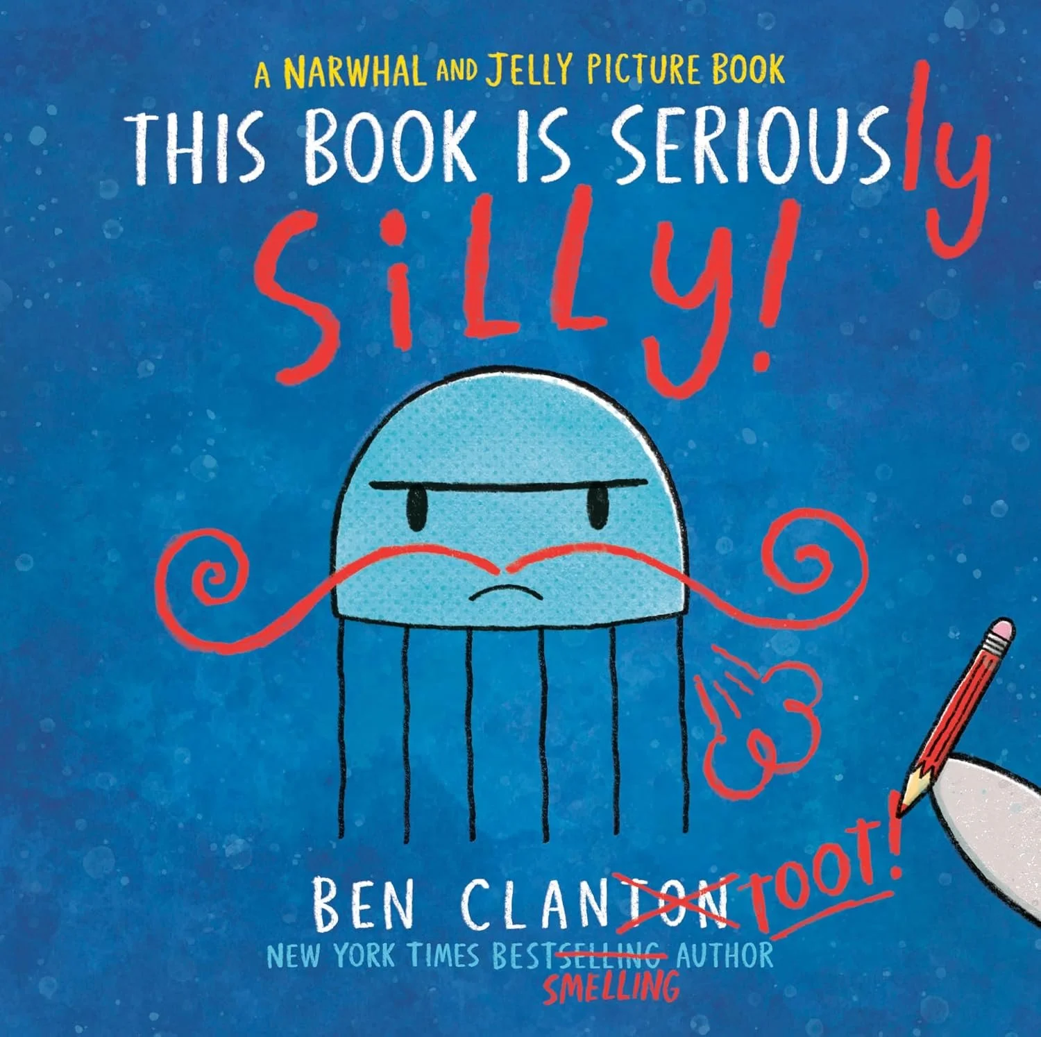 Book cover titled "This Book Is Serious Silly!" by Ben Clanton. 