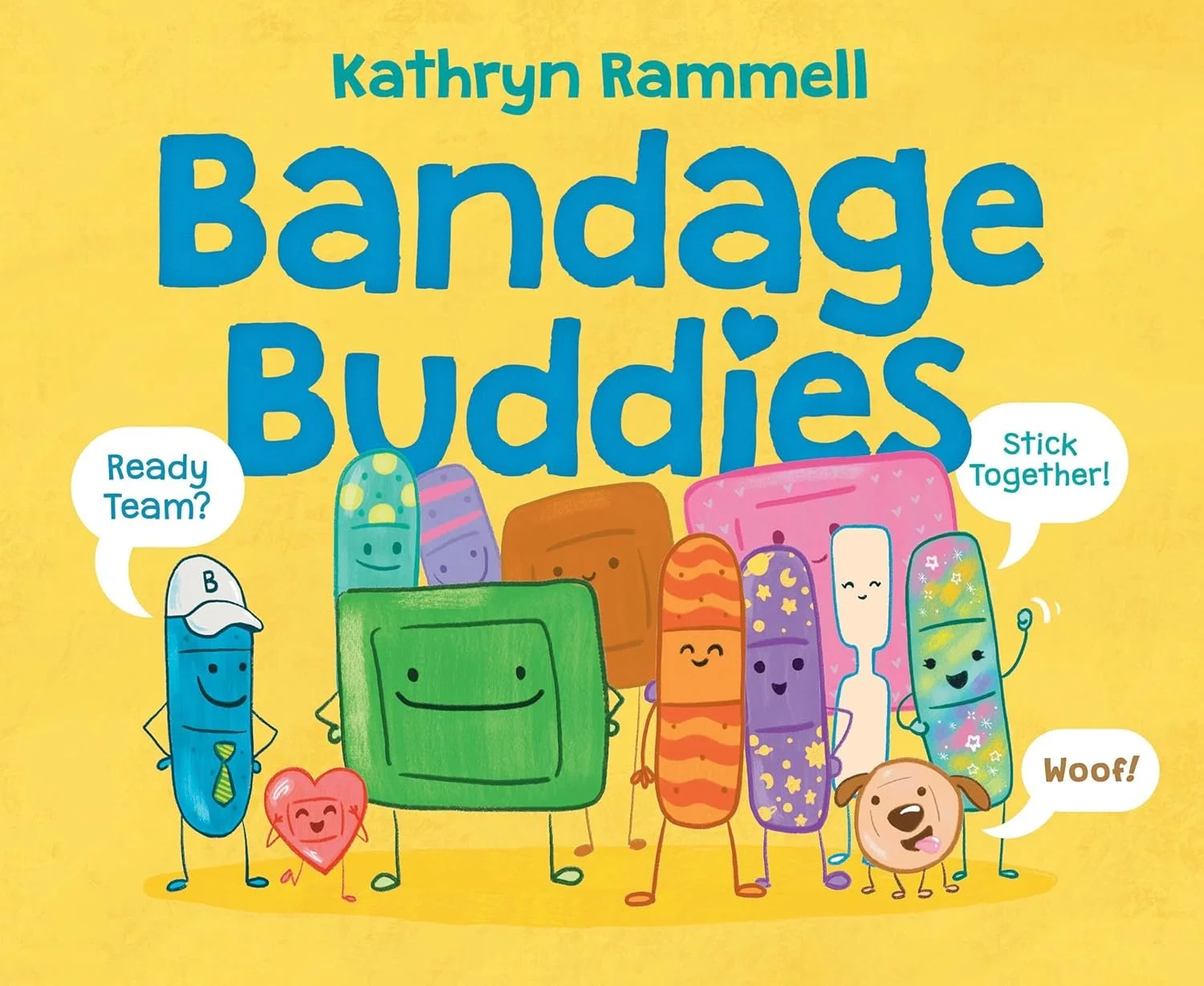 Cover of  'Bandage Buddies' by Kathryn Rammell.