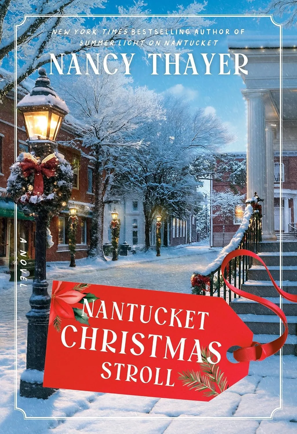 Cover of the book 'Nantucket Christmas Stroll' by Nancy Thayer.