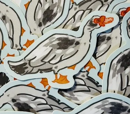 Duck Sticker