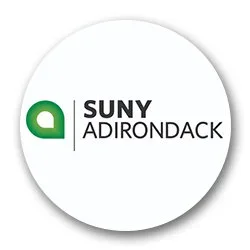 SUNY Adirondack logo with a green leaf icon and text