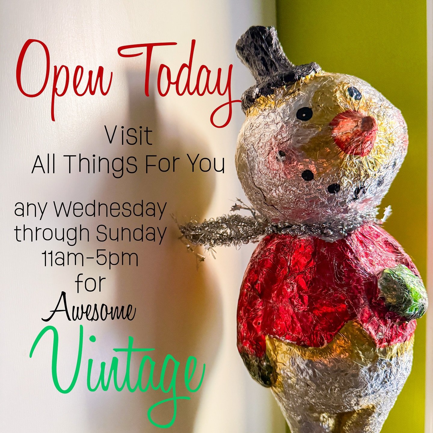 This week we&rsquo;re OPEN Wednesday through Sunday 11am-5pm. (Snow permitting&hellip;gotta say that this week!  LOL But the forecast is looking pretty good through the weekend)
We&rsquo;re located at 3136 West 14th Street, Cleveland, Ohio. 
25 amazi