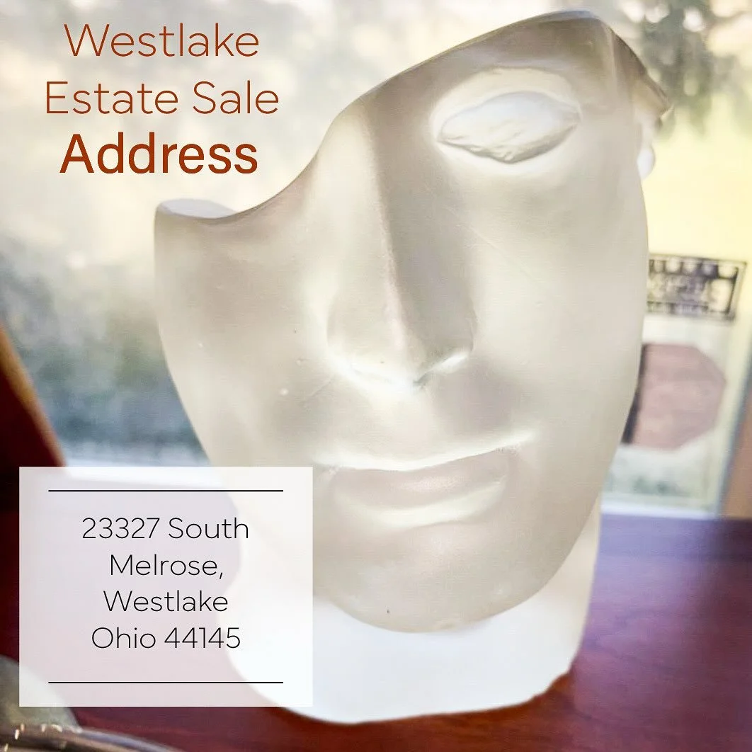 The Westlake 44145 starts tomorrow. (Thursday) The address for this sale is:
23327 South Melrose, Westlake, OH 44145
For more information and photos check out the website listed below:
https://www.estatesales.net/OH/Westlake/44145/4674294