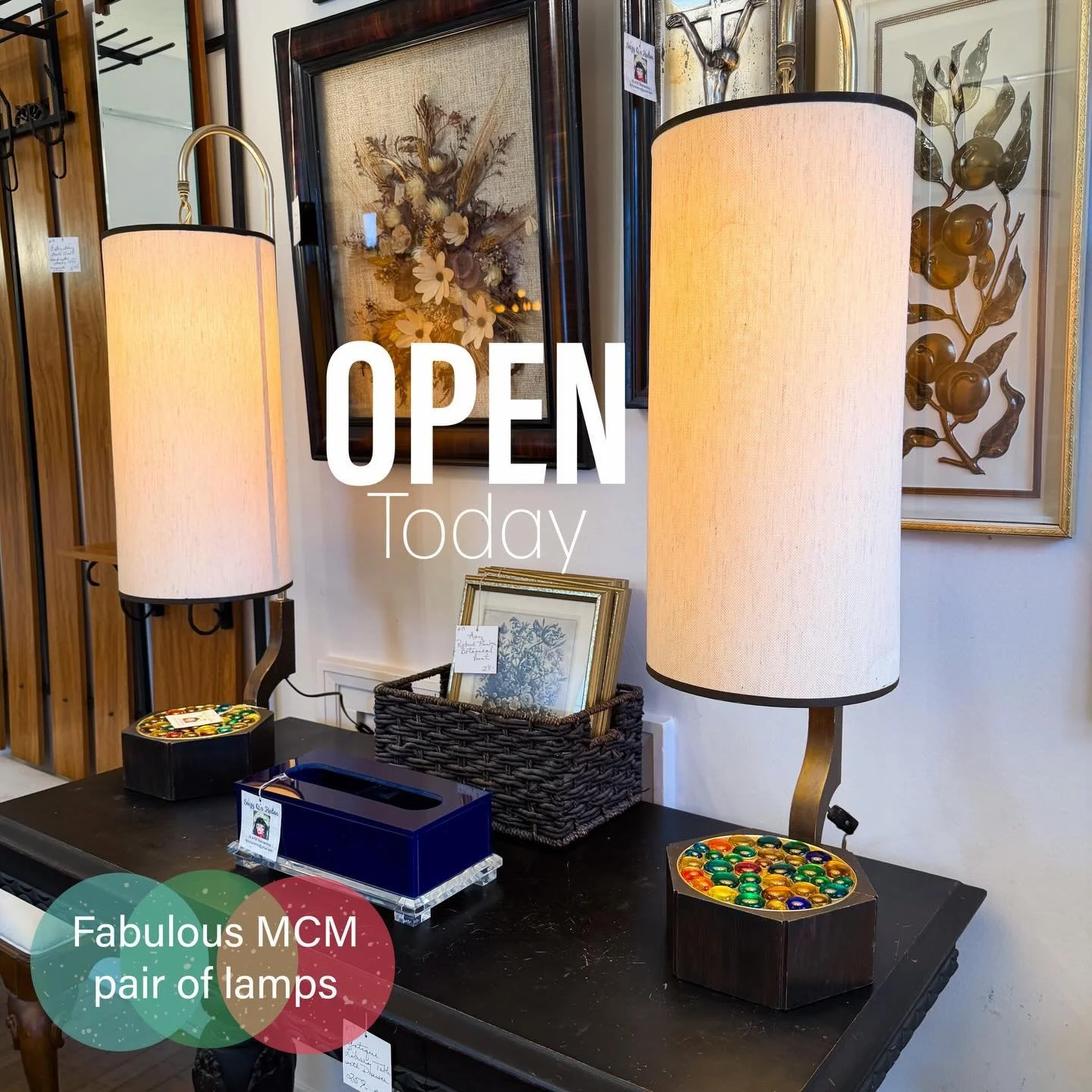 All Things For You is OPEN TODAY! It&rsquo;s cold outside but it&rsquo;s warm in here and we have 4 levels of wonderful vintage for you to explore. 
We are located in the Tremont neighborhood right on West 14th Street. We are here and open every Wedn
