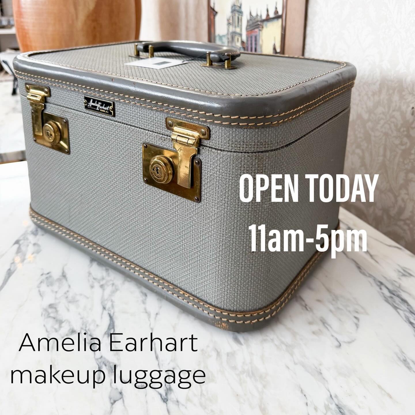 Open now! All Things For You is home to wonderful vintage curated by over 20 dealers right here in the Tremont neighborhood in Cleveland. We are OPEN TODAY 11am-5pm. 
We are located at: 3136 West 14th Street, Cleveland, Ohio. 
Our regular store hours