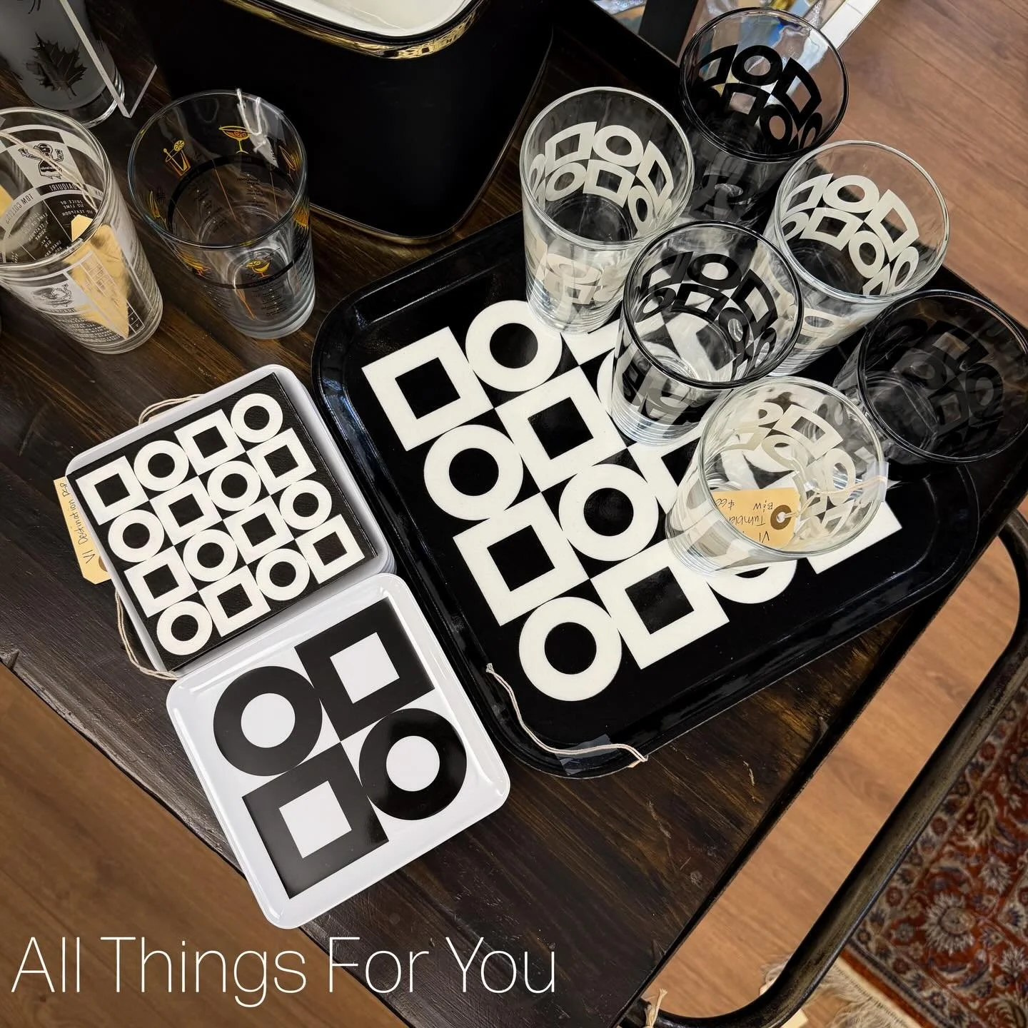 Open again tomorrow! All Things For You is your home for vintage. 
We&rsquo;re here in the Tremont neighborhood at 3136 West 14th Street, Cleveland, Ohio. 
We&rsquo;re open every Wednesday through Sunday from 11am until 5pm. 
So, stop in soon and exp