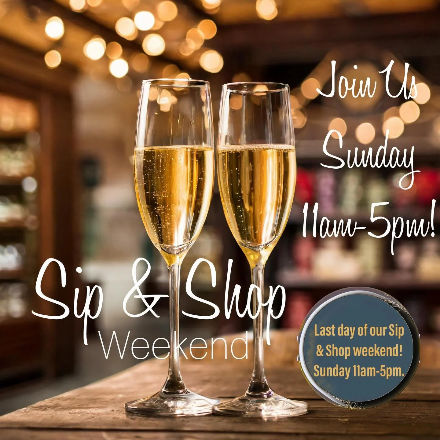 Happy Valentine&rsquo;s Weekend everyone! We are still celebrating Valentine&rsquo;s with our all weekend Sip &amp; Shop. 
We send love to you all for all of your continued love and support. We are blessed with amazingly wonderful customers (and frie