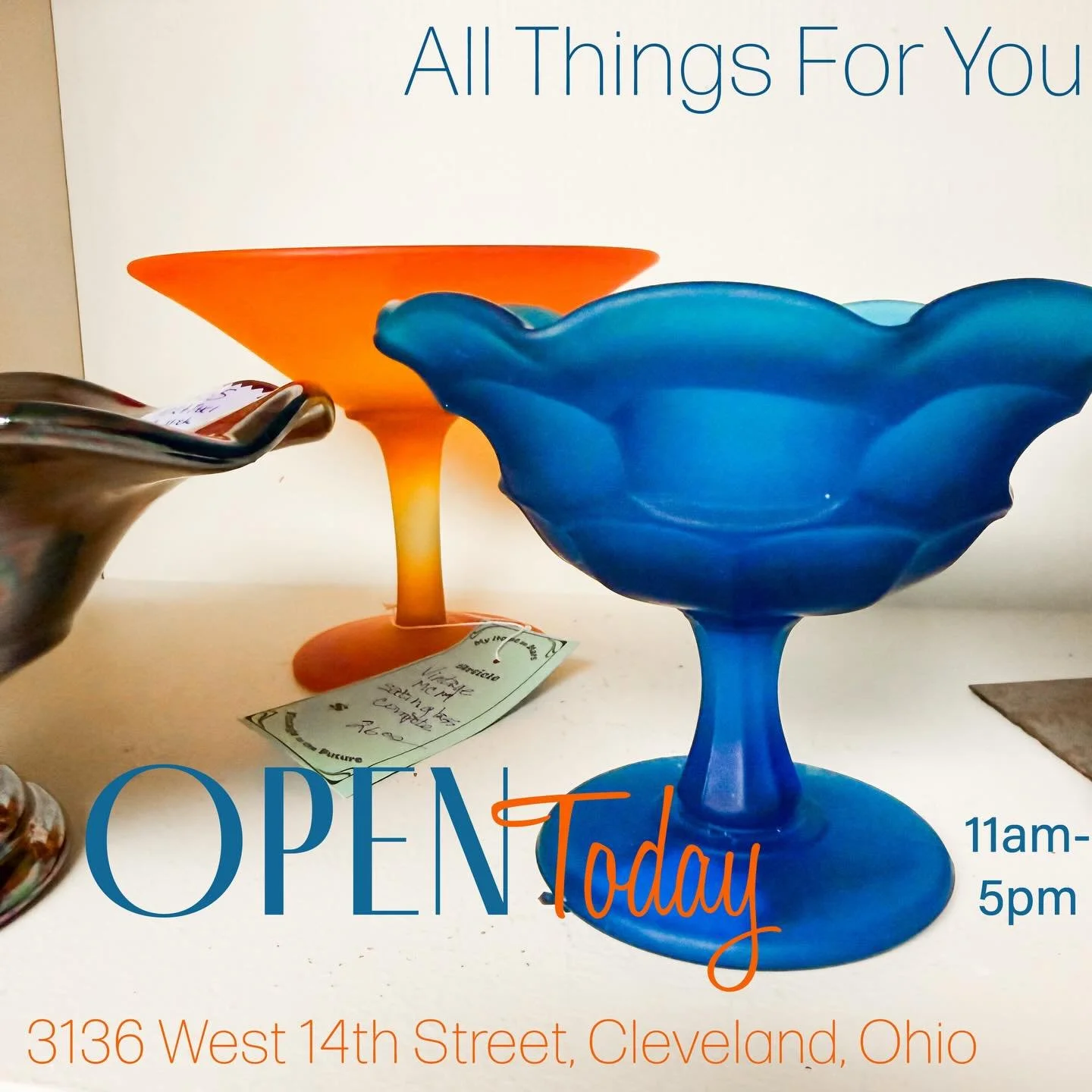 Saturday is a perfect day to head out and take a stroll around our vintage shop here in the Tremont neighborhood! Looking for something fun to do this weekend? Visit, All Things For You, Cleveland&rsquo;s home for all things vintage. Visit our four f