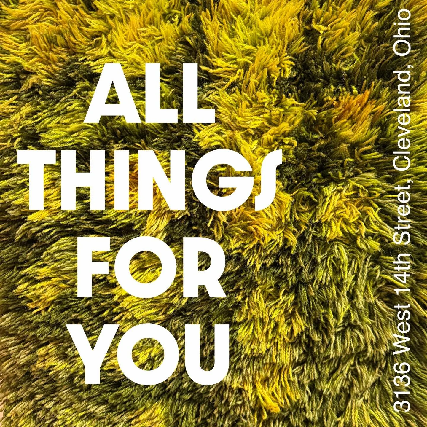 OPEN TODAY! All Things For You, home to 4 floors of fabulous vintage is open every Wednesday through Sunday from 11am until 5pm. We are located in Tremont near dozens of other wonderful independent small businesses and restaurants. 
Find us at: 3136 