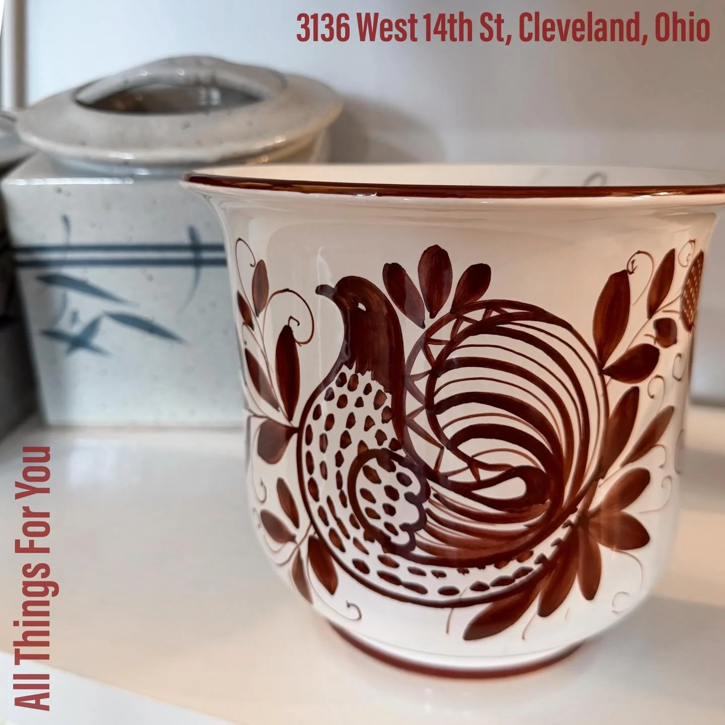 Go to All Things For You for all of our vintage wants and needs. Right here in the heart of CLE&hellip;minutes from downtown Cleveland in the Tremont neighborhood. (3136 West 14th Street, Cleveland, Ohio.)
All Things For You is open every Wednesday t