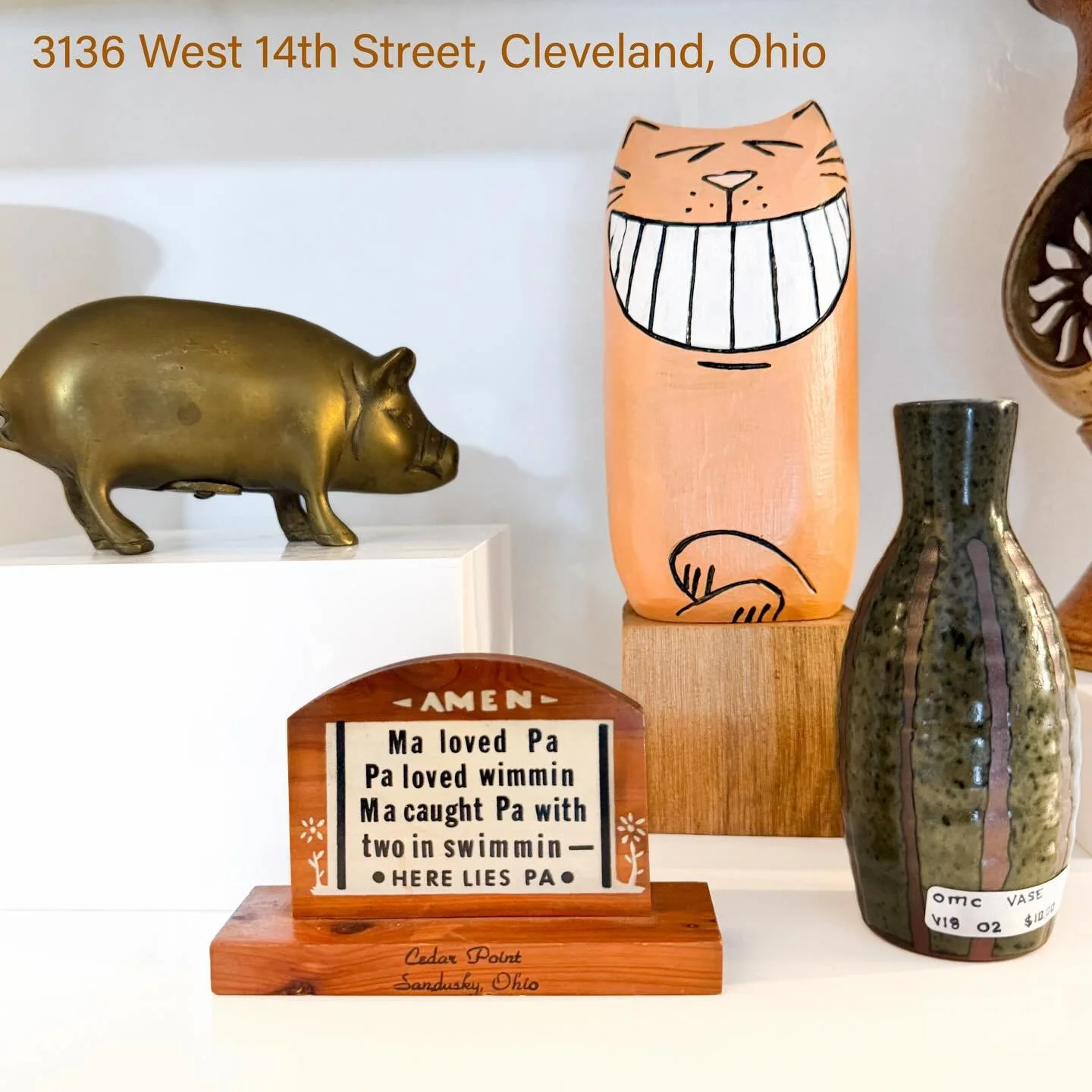 Open Today 11am-5pm! Sundays are wonderful for vintage shopping at All Things For You. We try to cover all of our vintage wants and needs. Right here in the heart of CLE&hellip;minutes from downtown Cleveland in the Tremont neighborhood. (3136 West 1