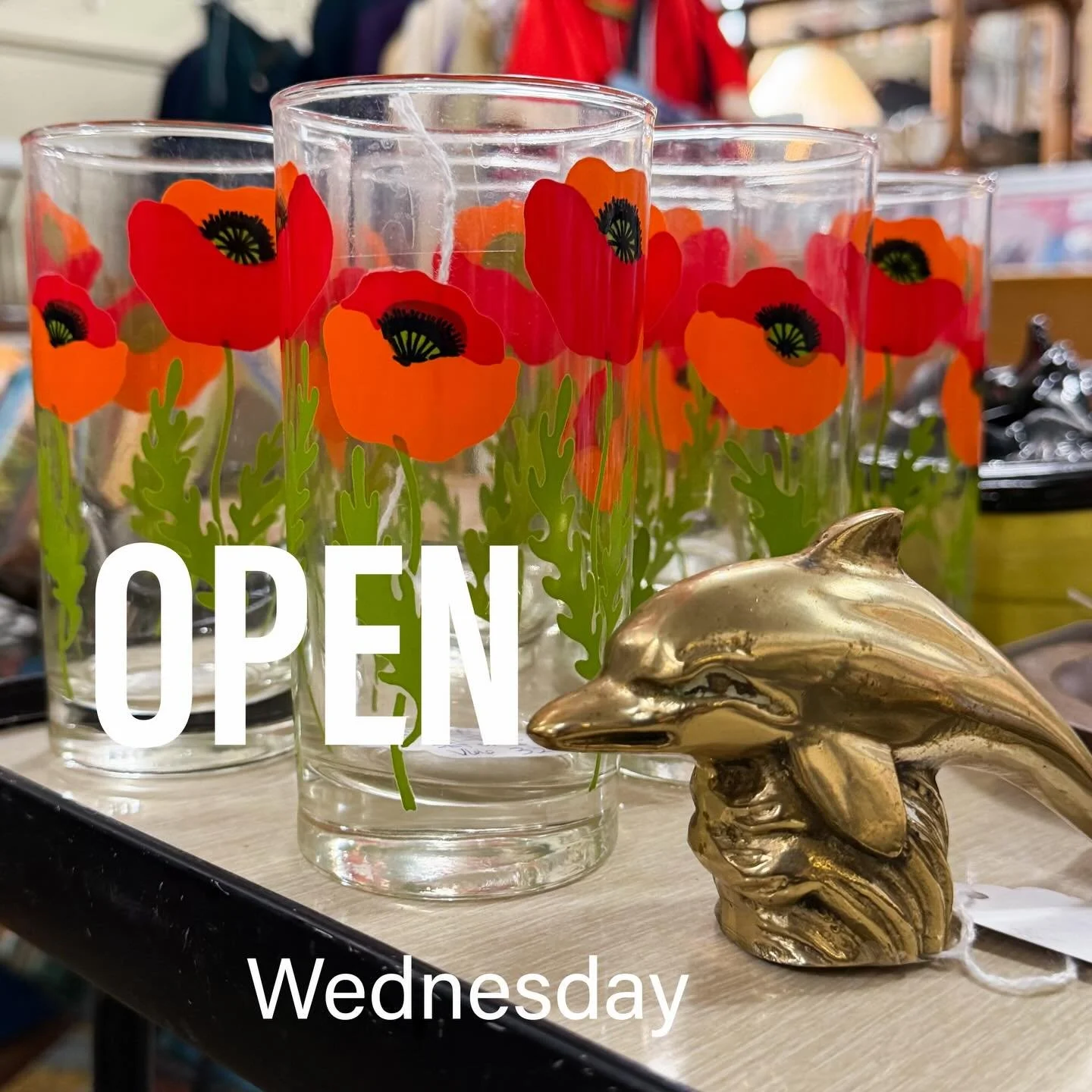 We will be open again tomorrow! Meet us Wednesday at All Things For You. We are here to welcome you to a wonderful world of vintage. Come and join us Wednesday through Sunday from 11am until 5pm at 3136 West 14th Street, Cleveland, Ohio. 
We have ove