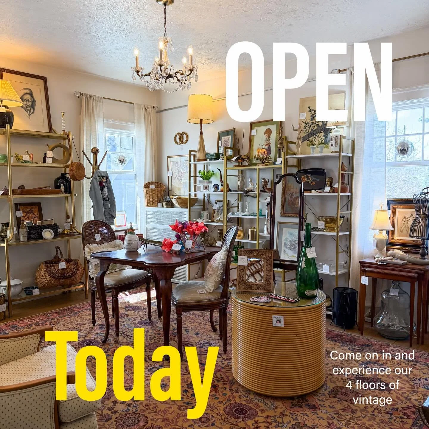 It&rsquo;s another rainy Wednesday! &hellip;. All Things For You is open and awesome vintage shopping is here waiting for you. All Things For You, Cleveland&rsquo;s home for vintage is here in the heart of CLE and only minutes from downtown Cleveland