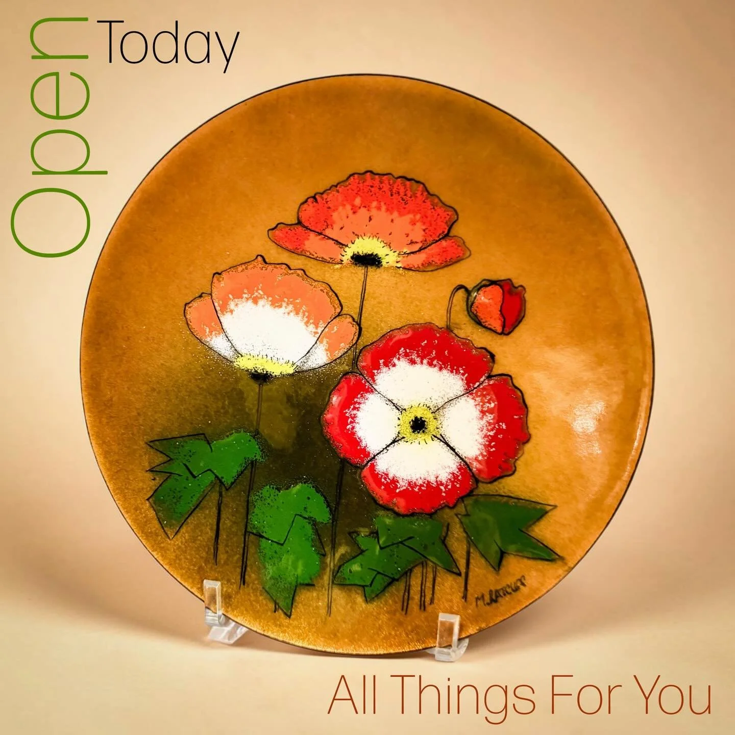 Happy weekend! ATFY is open today! All Things For You, is a collective effort of over 20 vintage dealers curating fabulous vintage and bringing it home to CLE for you. . Our vintage shop is open every Wednesday through Sunday from 11am until 5pm. Joi