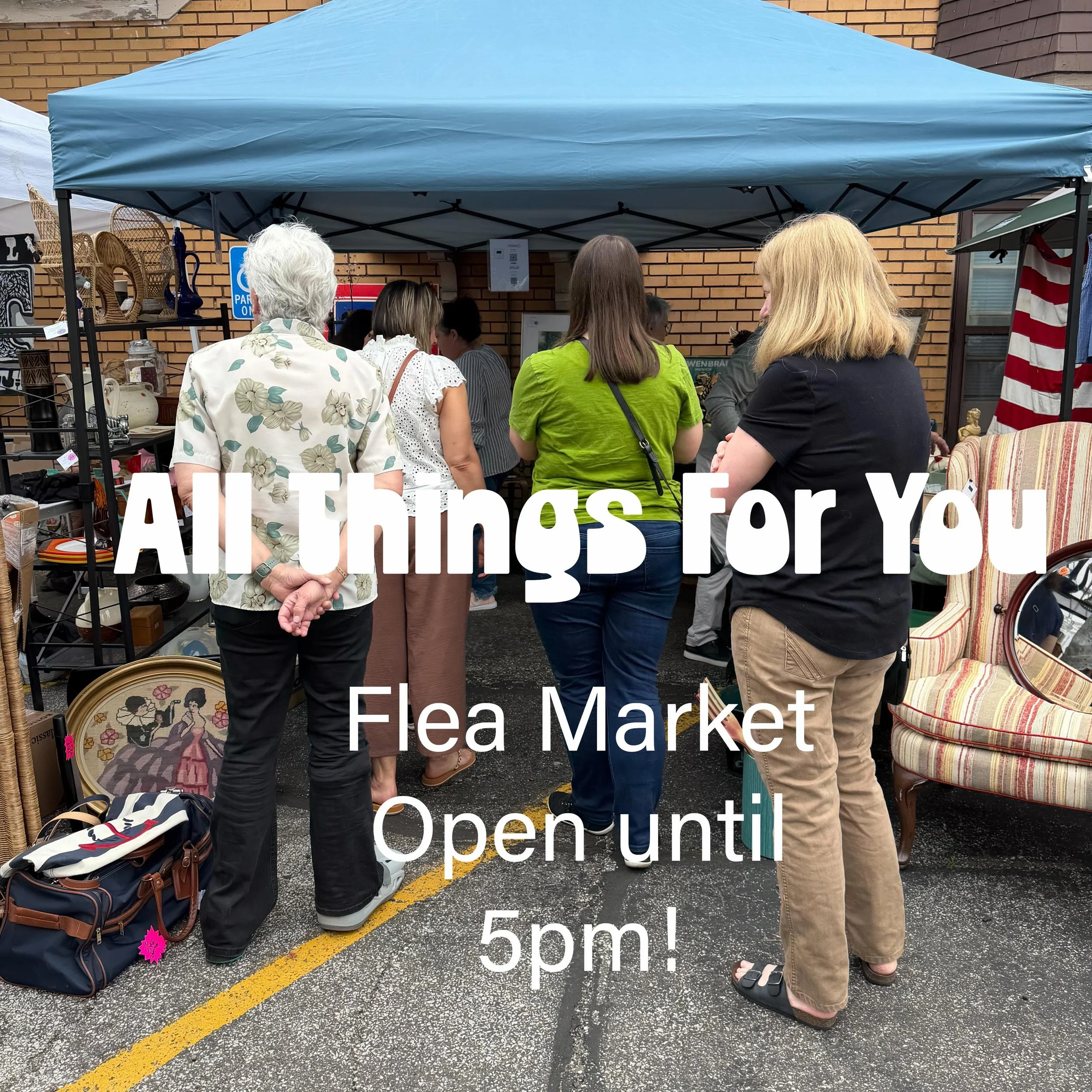 TODAY&hellip;It&rsquo;s finally here! Sunday May 24, 2026 at All Things For You please join us for our Spring Time Flea Market! All of our vintage dealers and MANY outside dealers will be joining our family for our Spring Flea market this year. You w