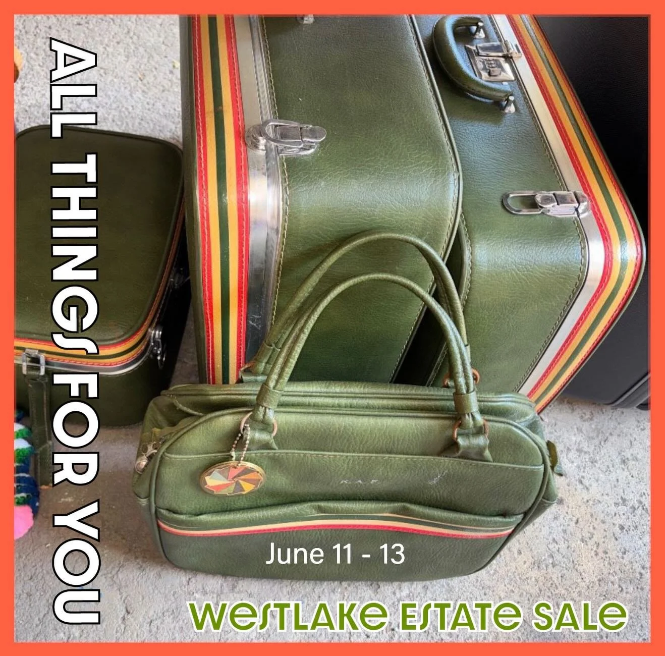 Save the date for the next All Things For You estate sale in Westlake, Ohio. This estate/moving sale will take place from June 11 through June 13 with the address being made available after 9am on Wednesday, June 10th. 
  For more information and pho