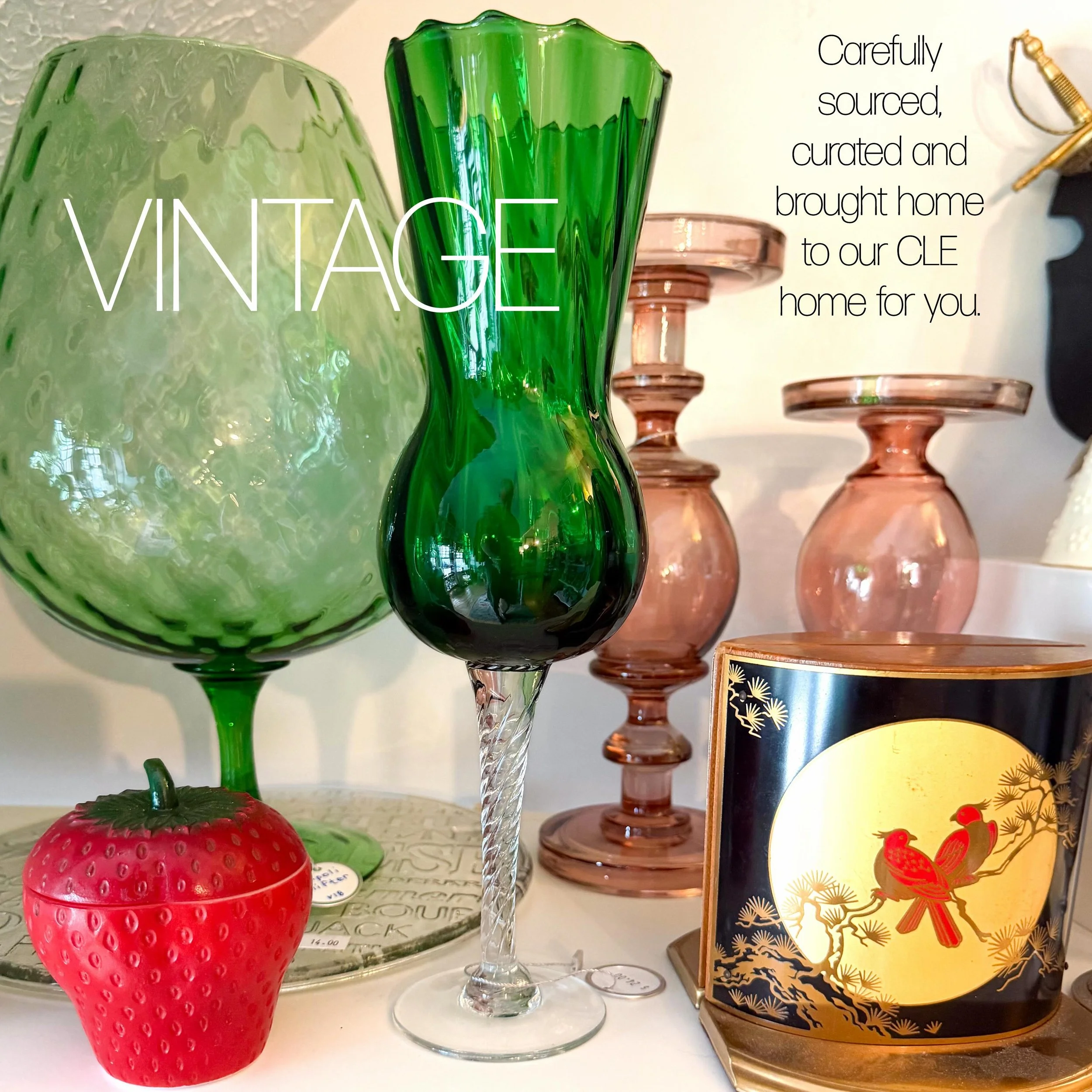 It&rsquo;s a beautiful Sunday in CLE and a perfect day for vintage shopping! All Things For You is open today and every Wednesday through Sunday from 11am until 5pm. Cleveland&rsquo;s home for all things vintage is a well curated collection of talent