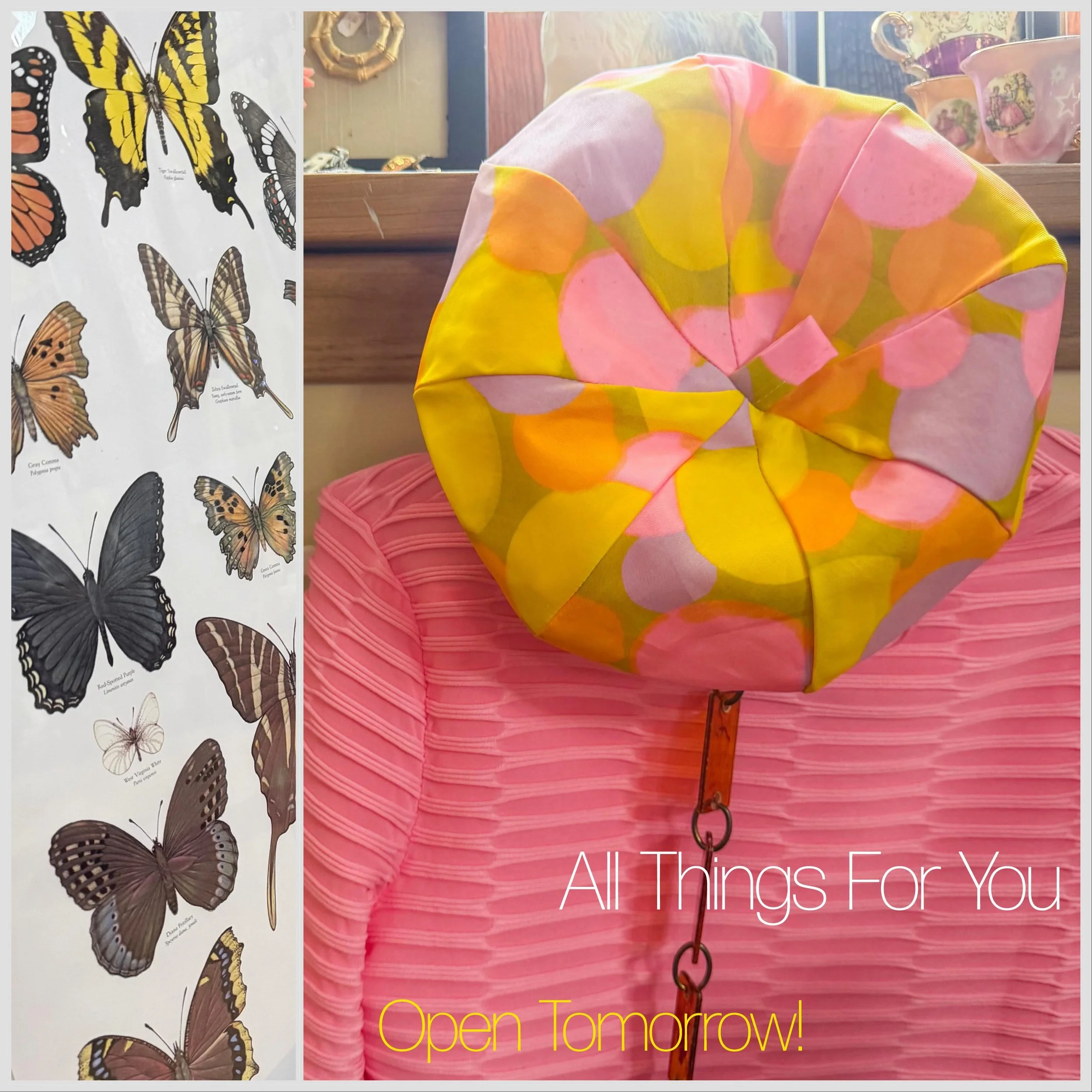 All Things For You is open every Wednesday through Sunday from 11am until 5pm. So make plans now to stop in tomorrow! Cleveland&rsquo;s home for all things vintage is a well curated collection of talented vintage dealers bringing wonderful vintage to
