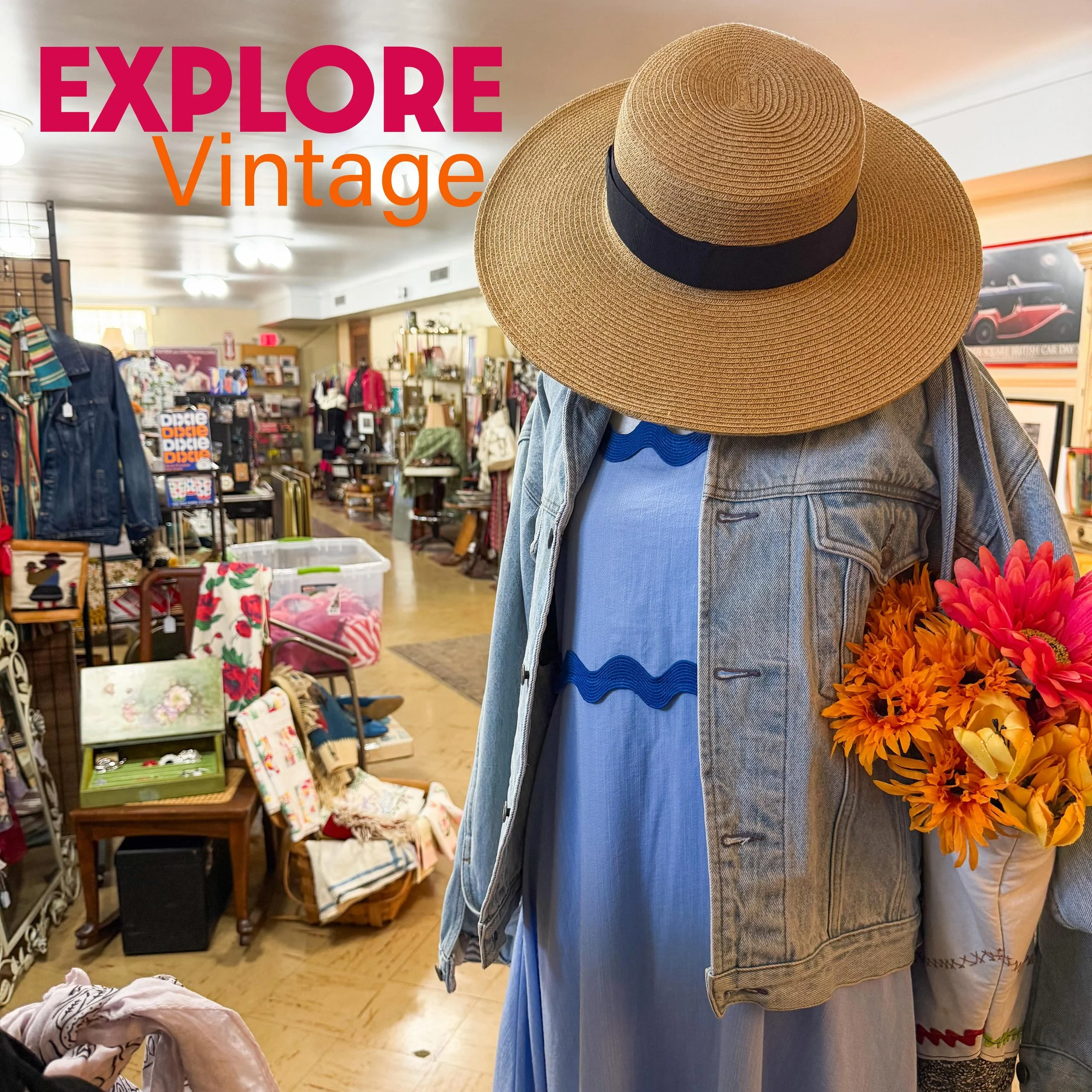 Our doors will be open again&hellip;tomorrow. Here a wonderful world of vintage awaits you! All Things For You is open every Wednesday through Sunday from 11am until 5pm. So make your plans now to stop in soon. Cleveland&rsquo;s home for all things v