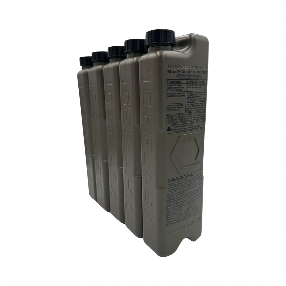 Cana Provisions and Qore Performance Water Data ICEFLASK | Cana