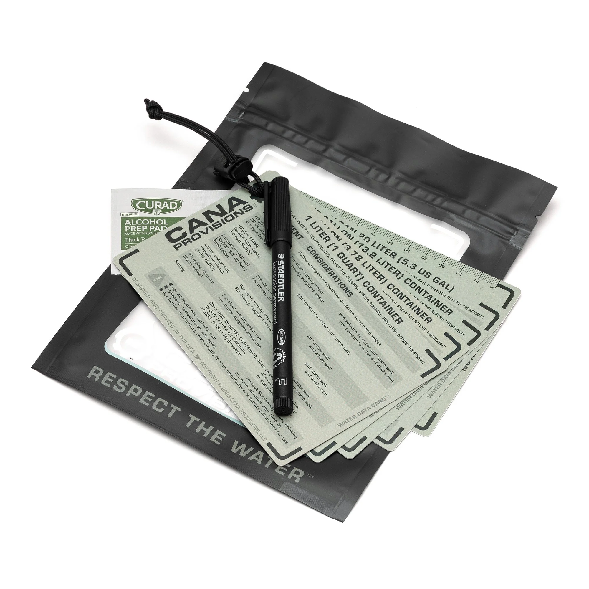 Water Data Cards Core Kit (5 4"x6" Card Kit)