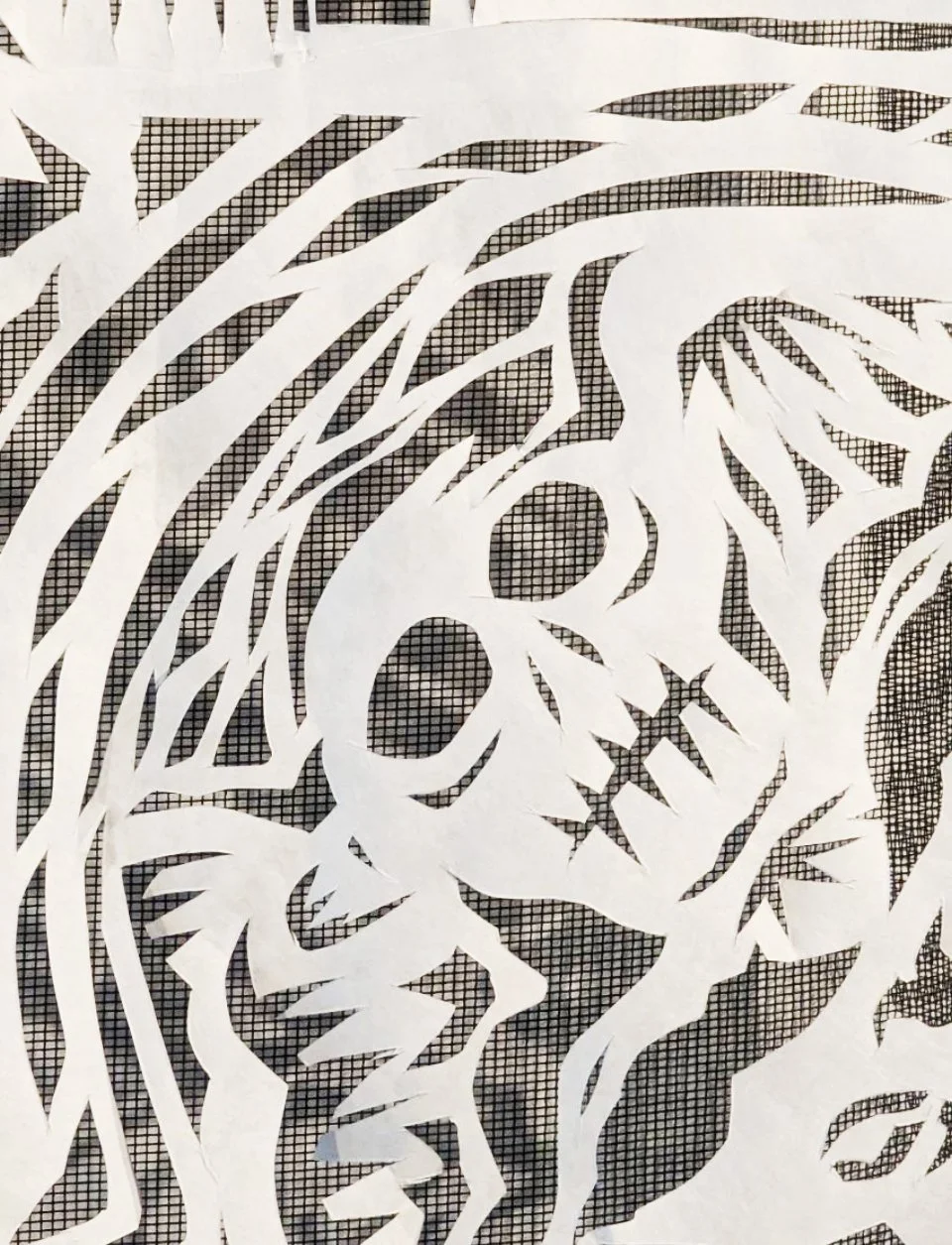 Detail, "Holy City," 2024.