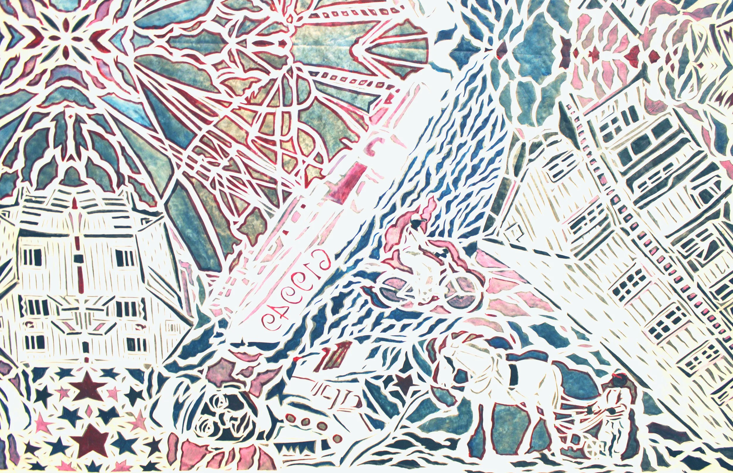 Detail, "Sol Legare Run."