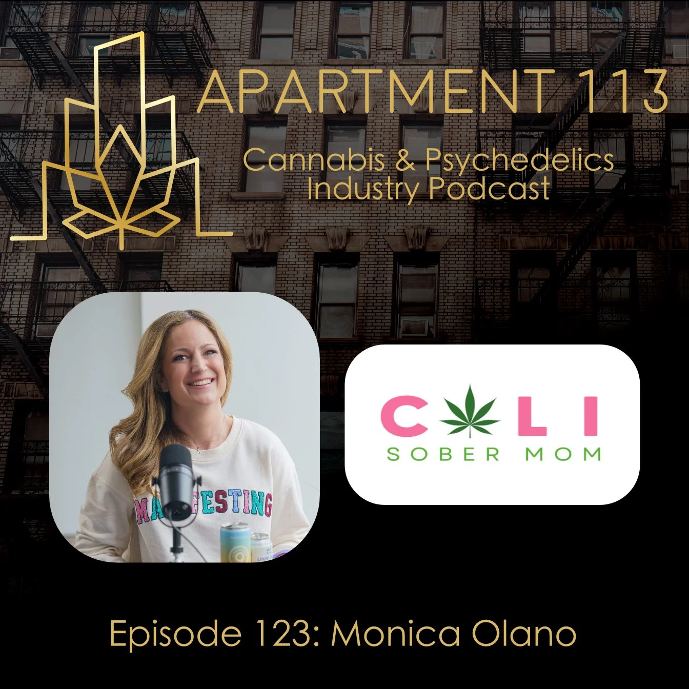 Episode 123 - Monica Olano, Cali Sober Mom