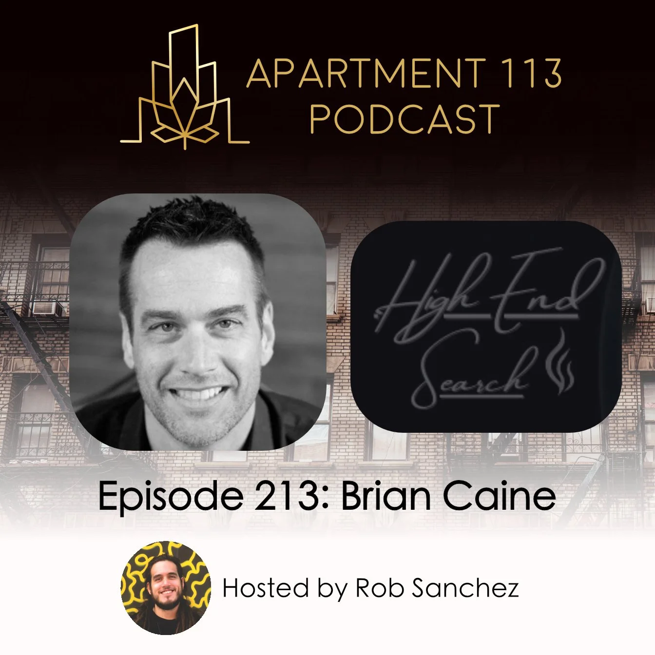 Episode 213 - Brian Caine, High End Search episode artwork