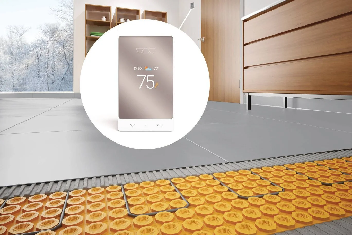 Schluter Systems Radiant Heat Thermostat