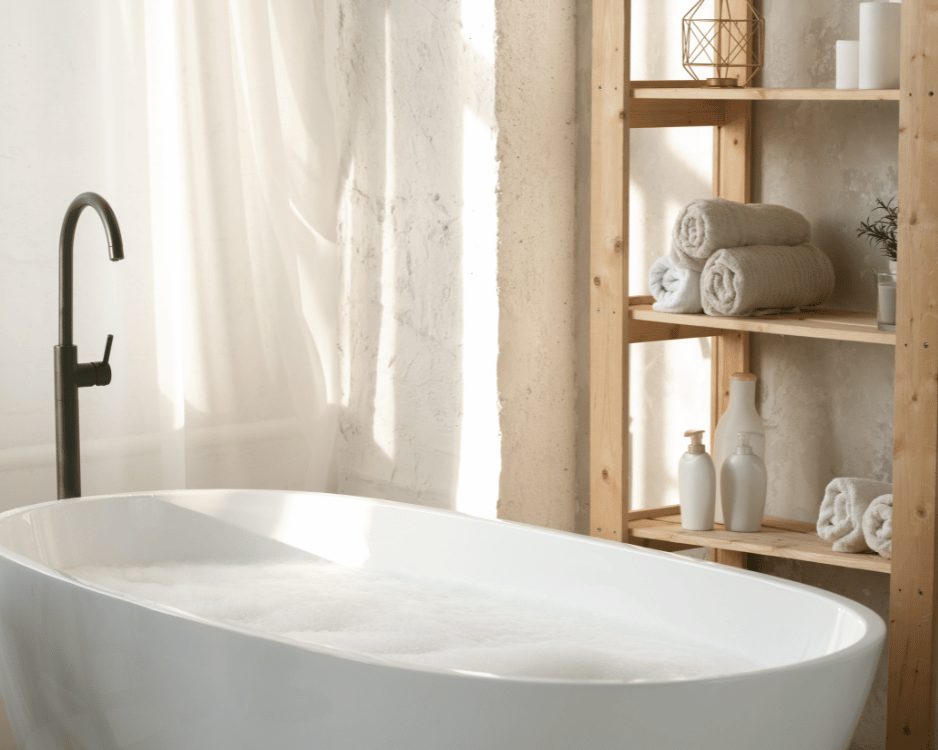 App-controlled bathtub filling