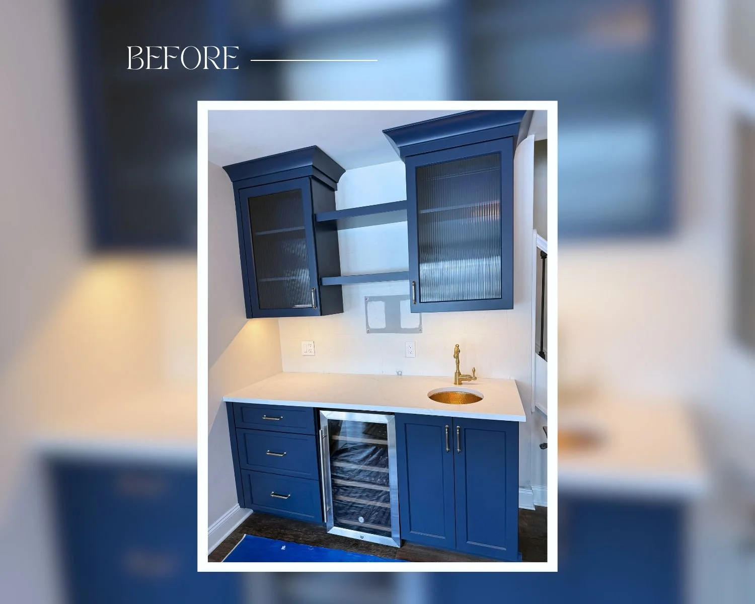 Wet Bar Before Photo