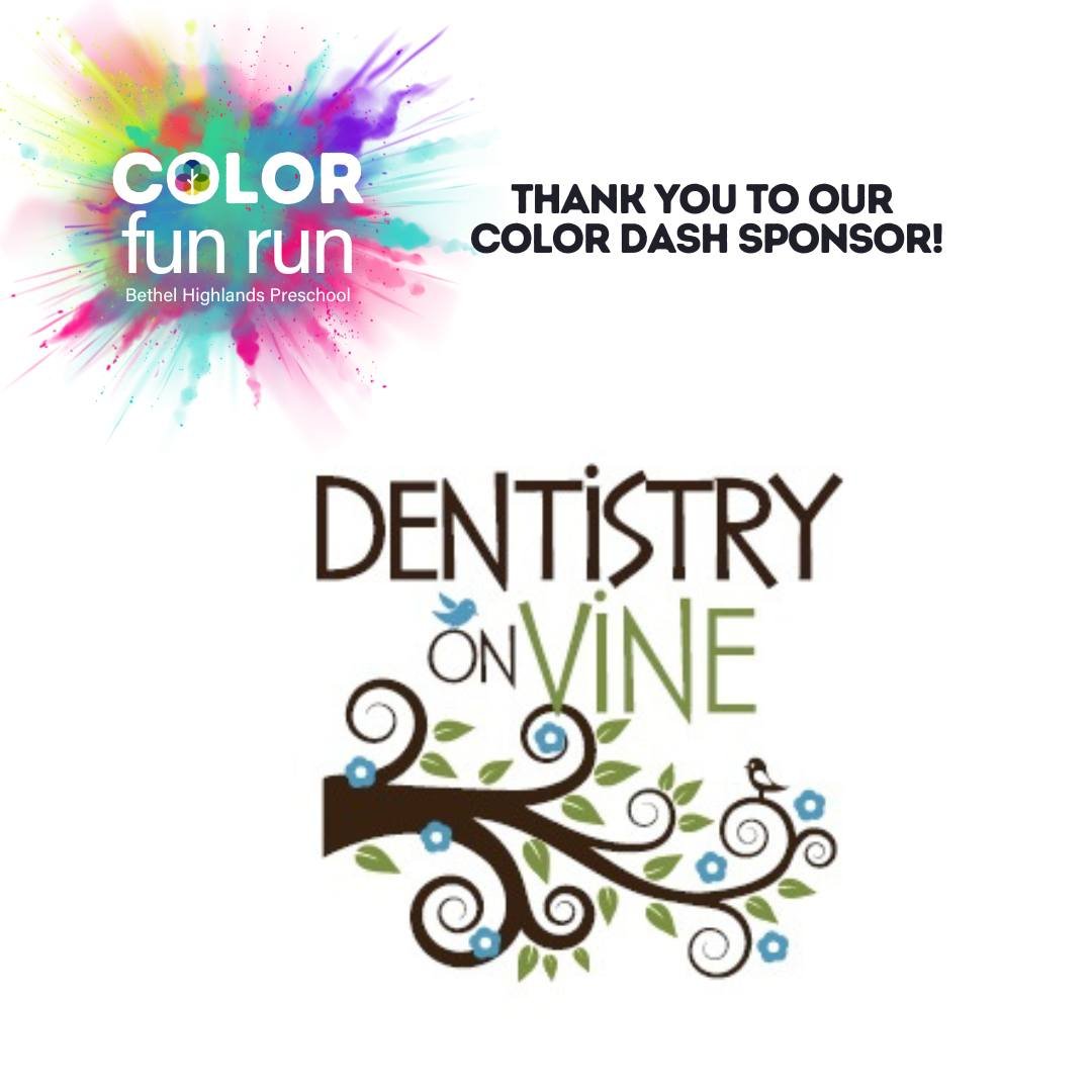 Thank you Dentistry on Vine for your color dash sponsorship.  Dentistry on Vine offers complete dental care, including cosmetic dentistry, providing you with all the tools you need for a healthy, beautiful smile. They are located in downtown Hudson. 