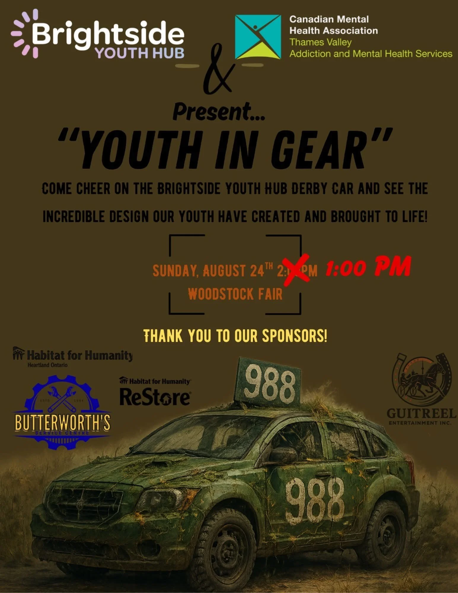 August 24th — Demolition Derby