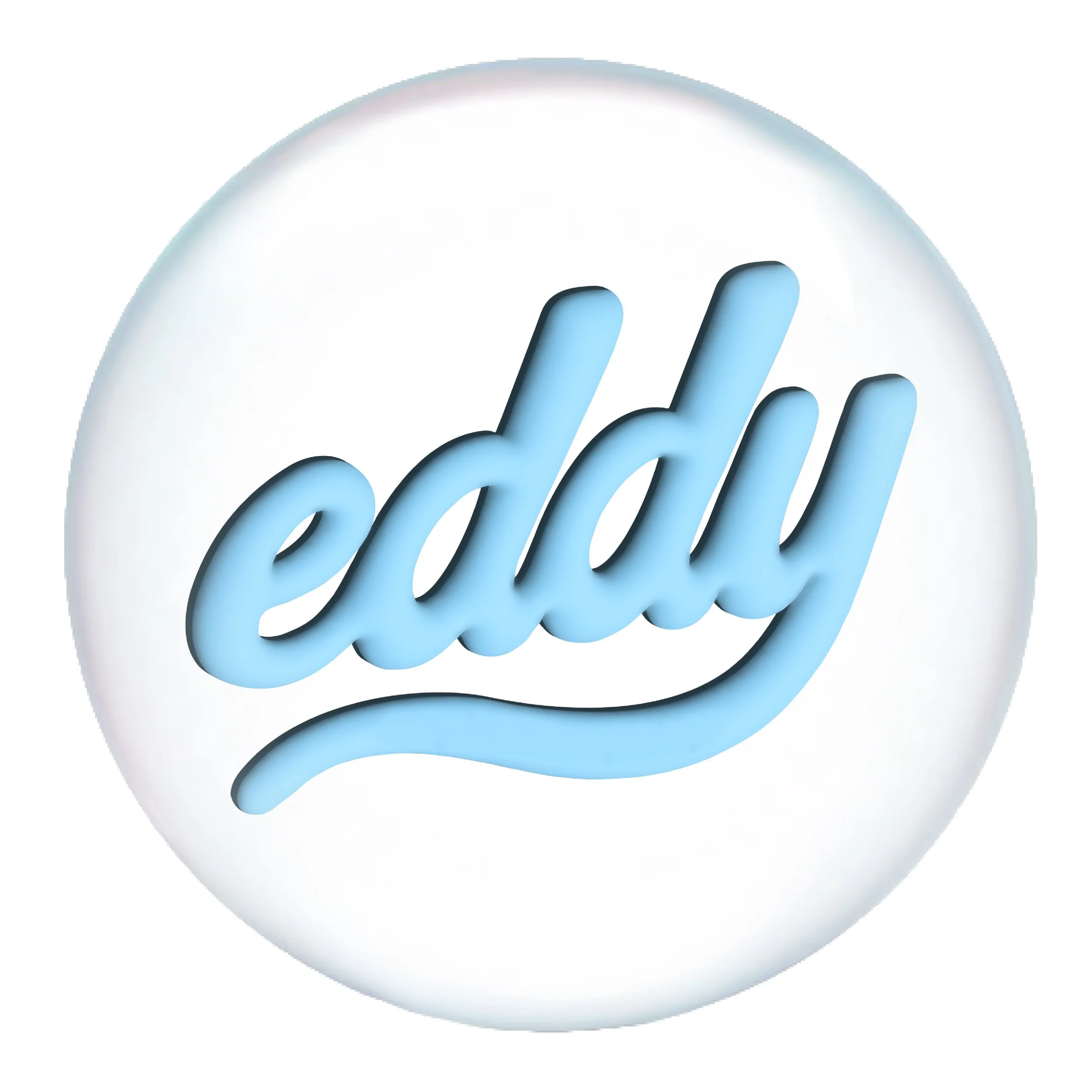 Close-up of the Facebook logo with white background