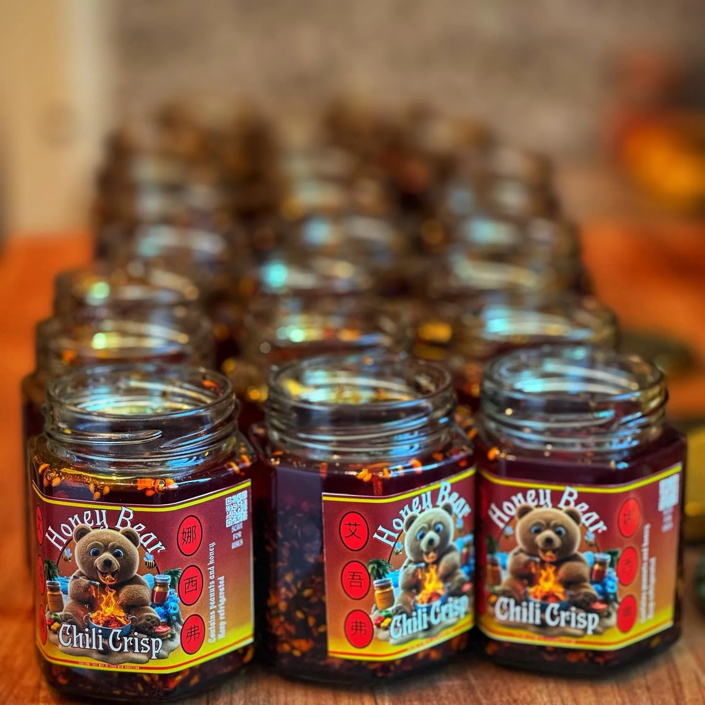 All jarred up and ready to make your food taste immensely better. There are only a handful available. If you want yours spicy, let us know. Just $12/jar to bring your food to a new level!