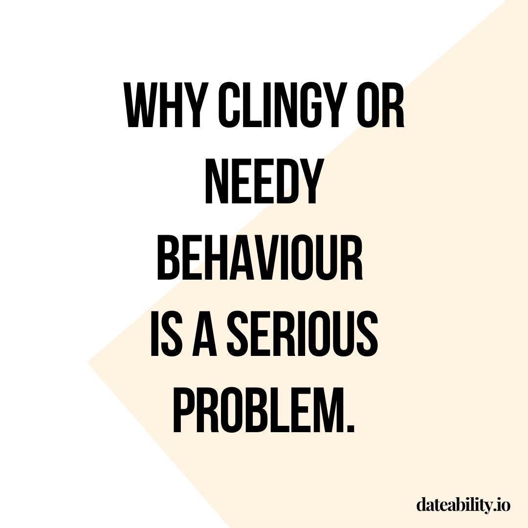 Have you ever been called a NEEDY or CLINGY person by someone close to you?

It could cause you to recoil from trying to get close to people altogether.

You feel embarrassed.

Ashamed.

So you shut yourself down and unconsciously declare that's NOT 