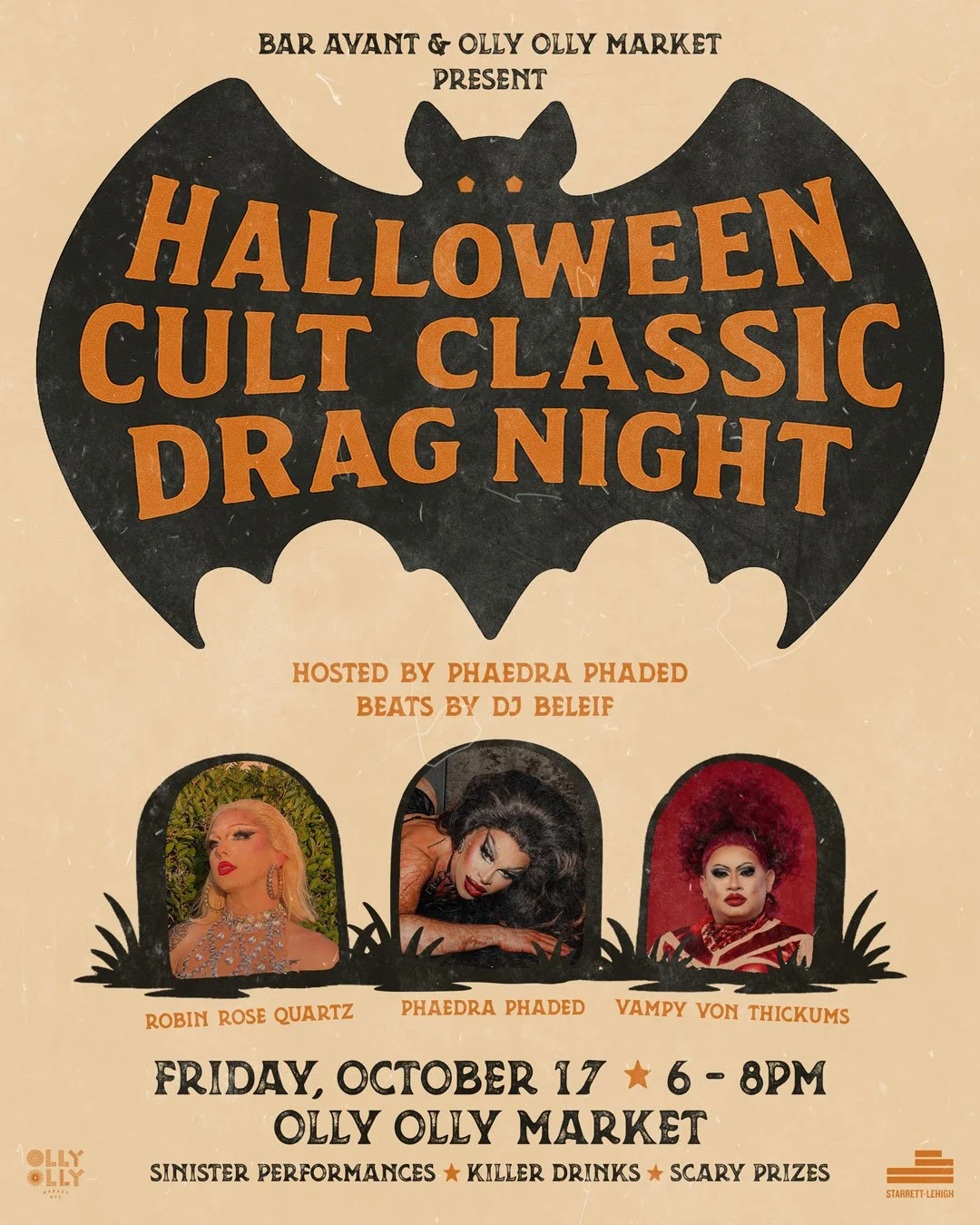 16 on Center – Olly Olly Market Halloween Drag Night