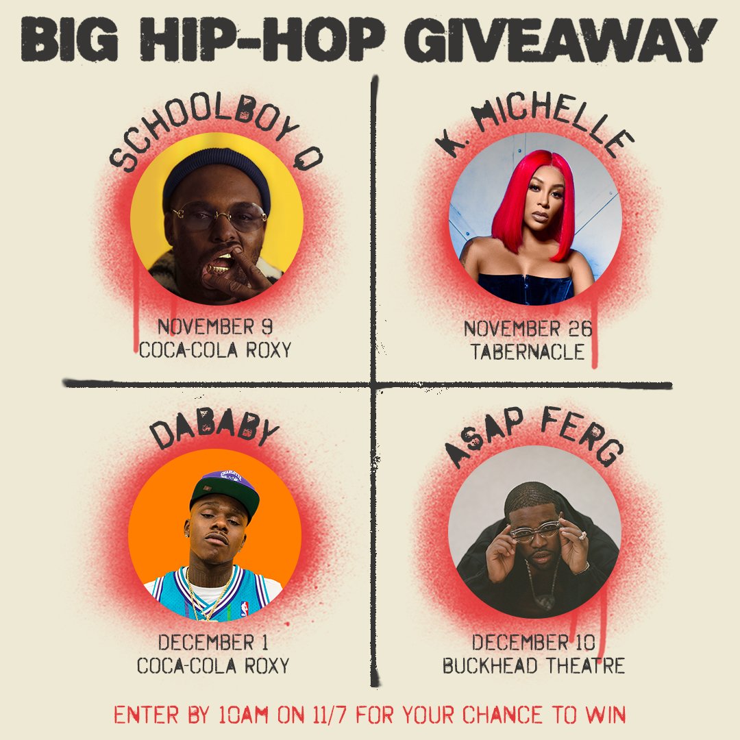 Live Nation - Ticket Giveaway Social Graphic