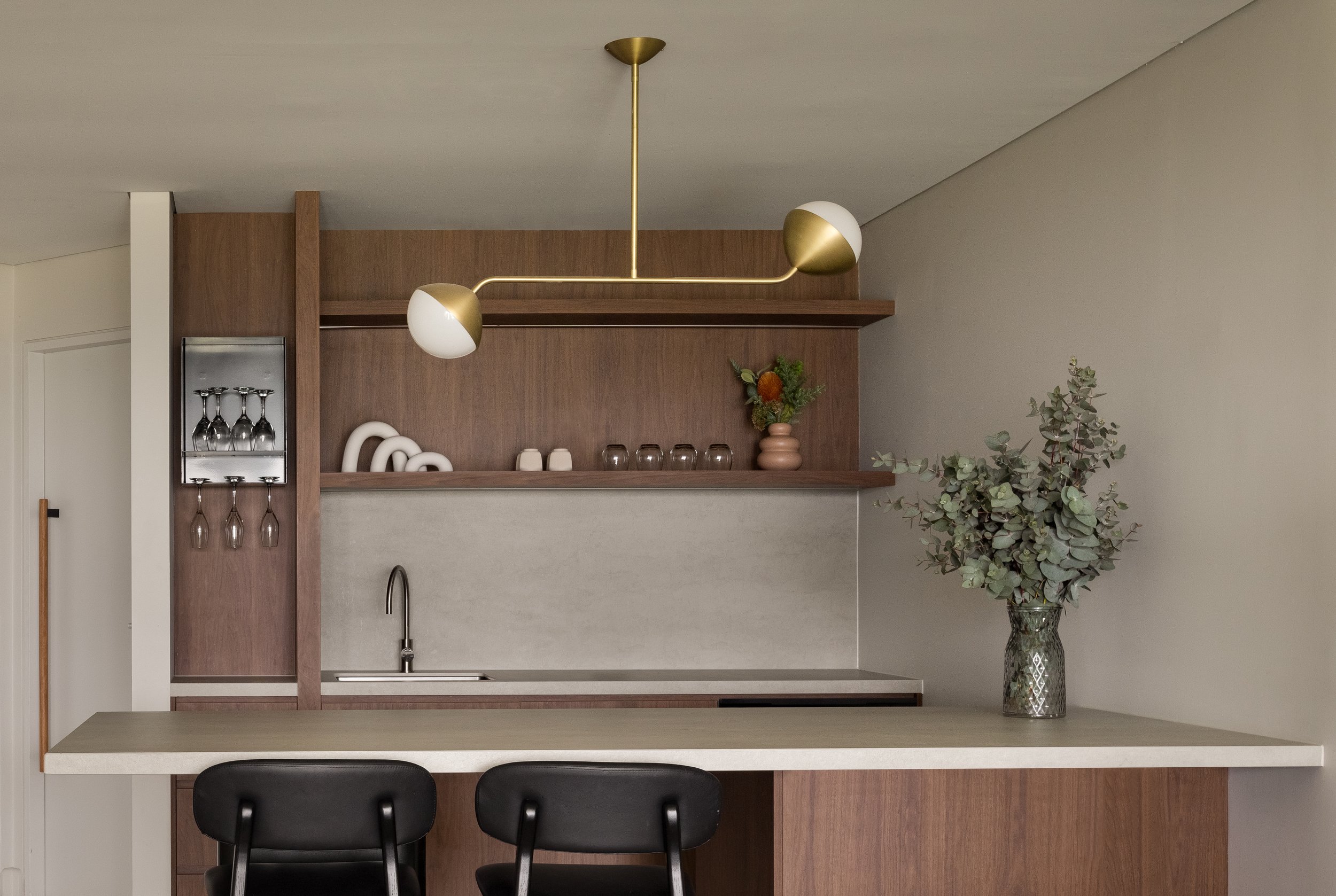 kitchen refurbishment of the guestrooms at Balgownie Estate