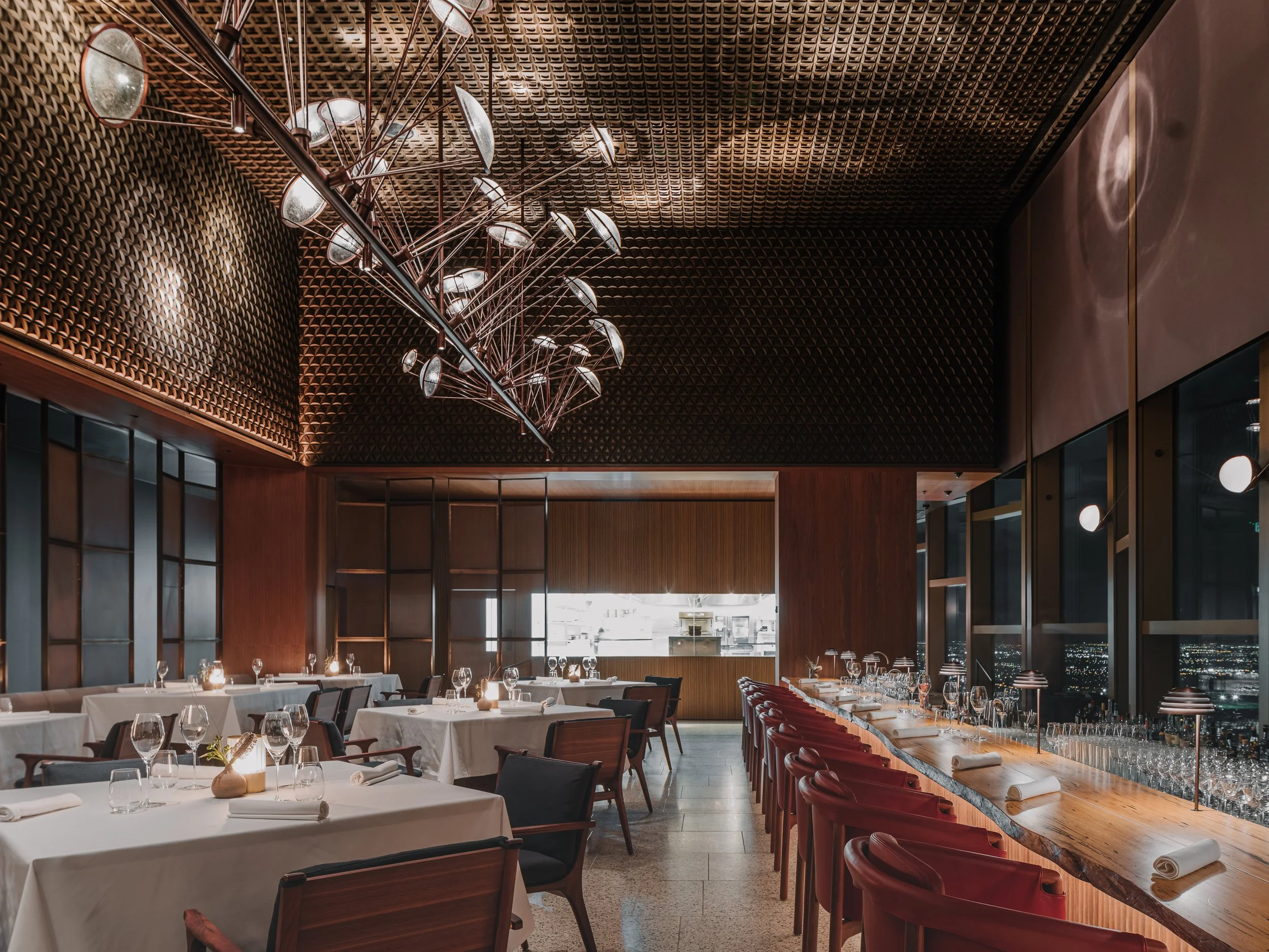 Atria restaurant at the Ritz-Carlton