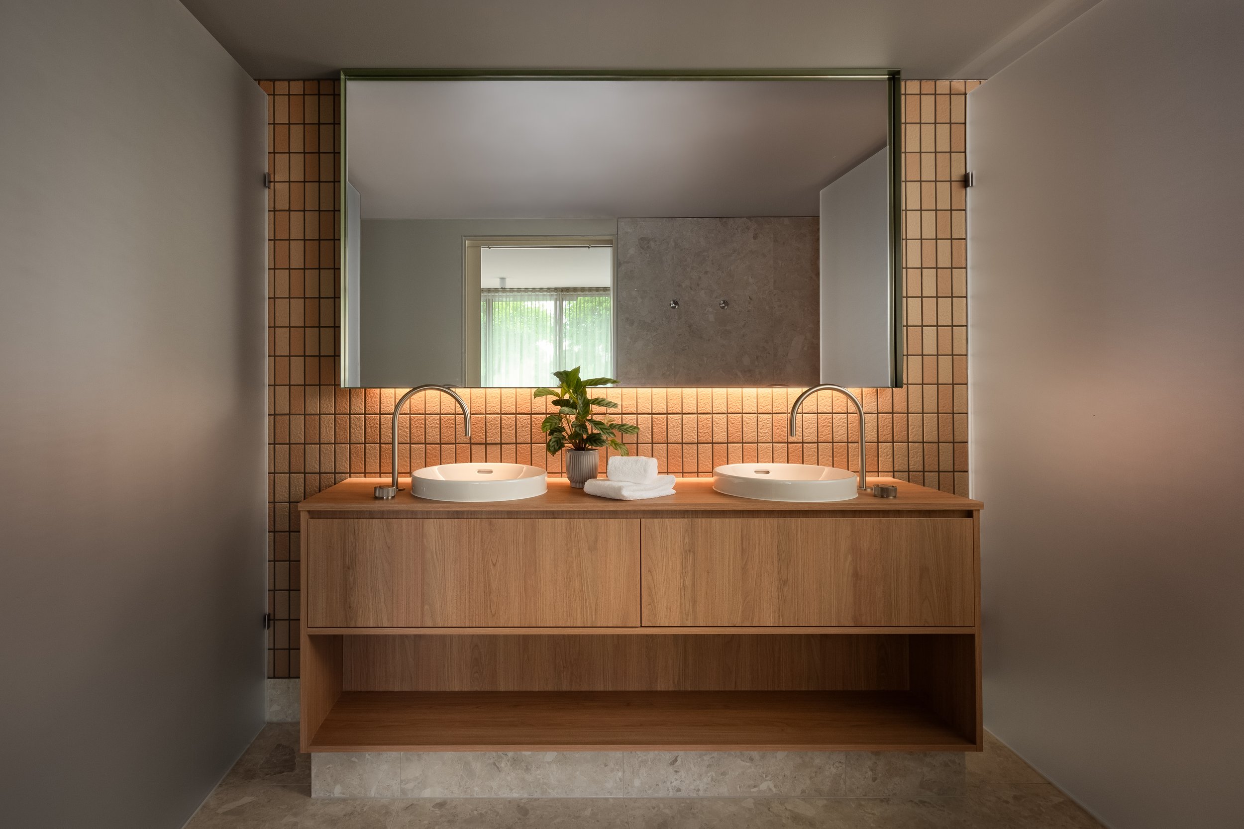 bathroom refurbishment of the guestrooms at Balgownie Estate