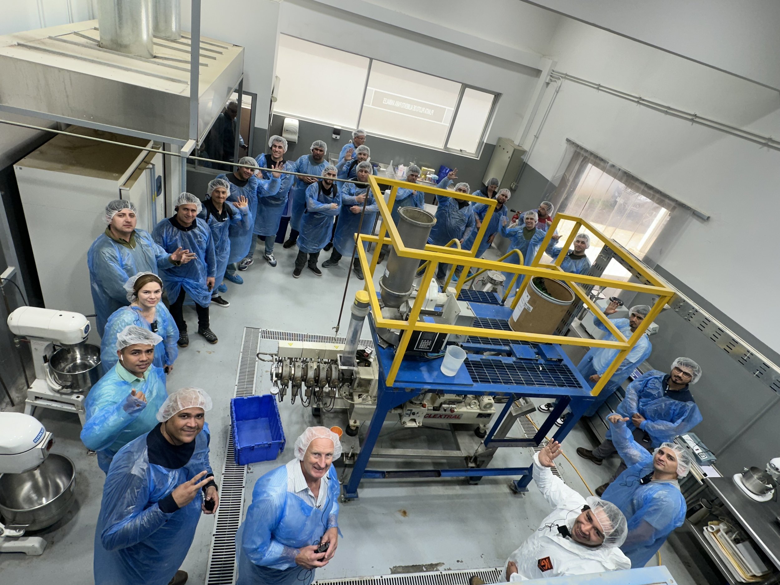 Tecnología de Extrusión de Alimentos Acuícolas, Sudamérica (Chile)    