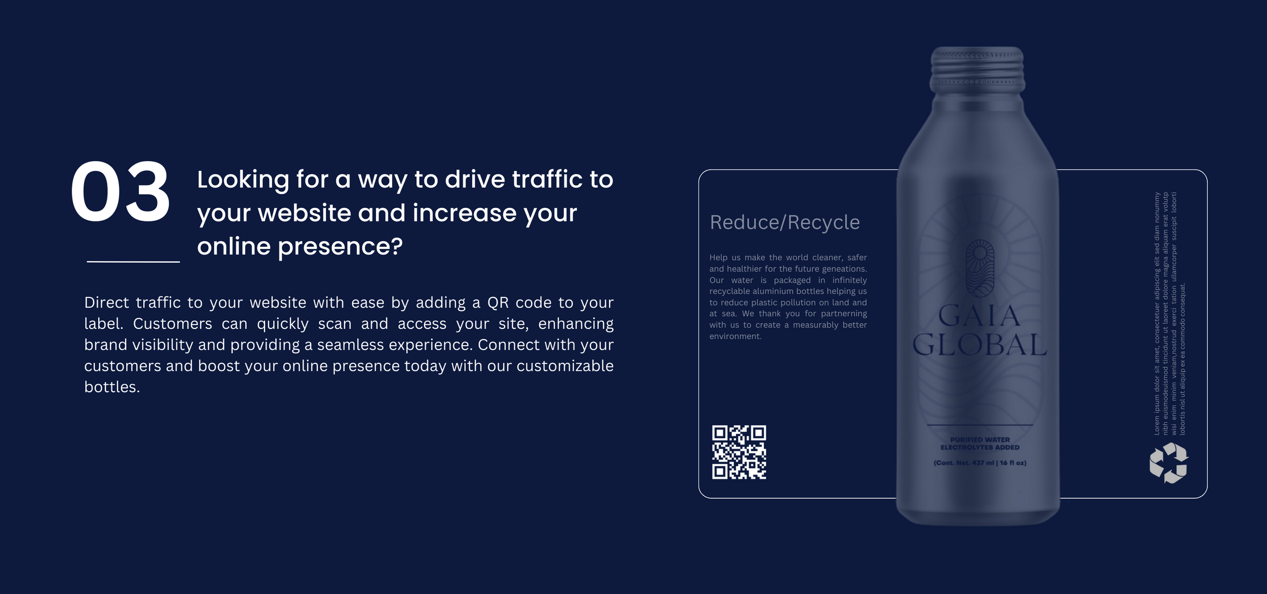 Customizable Aluminum Bottle