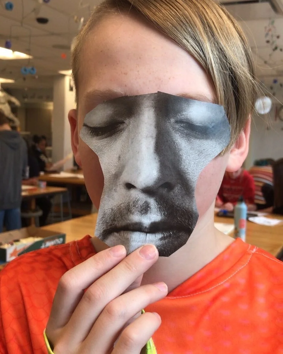 #collage #middleschoolart #badgerartclass